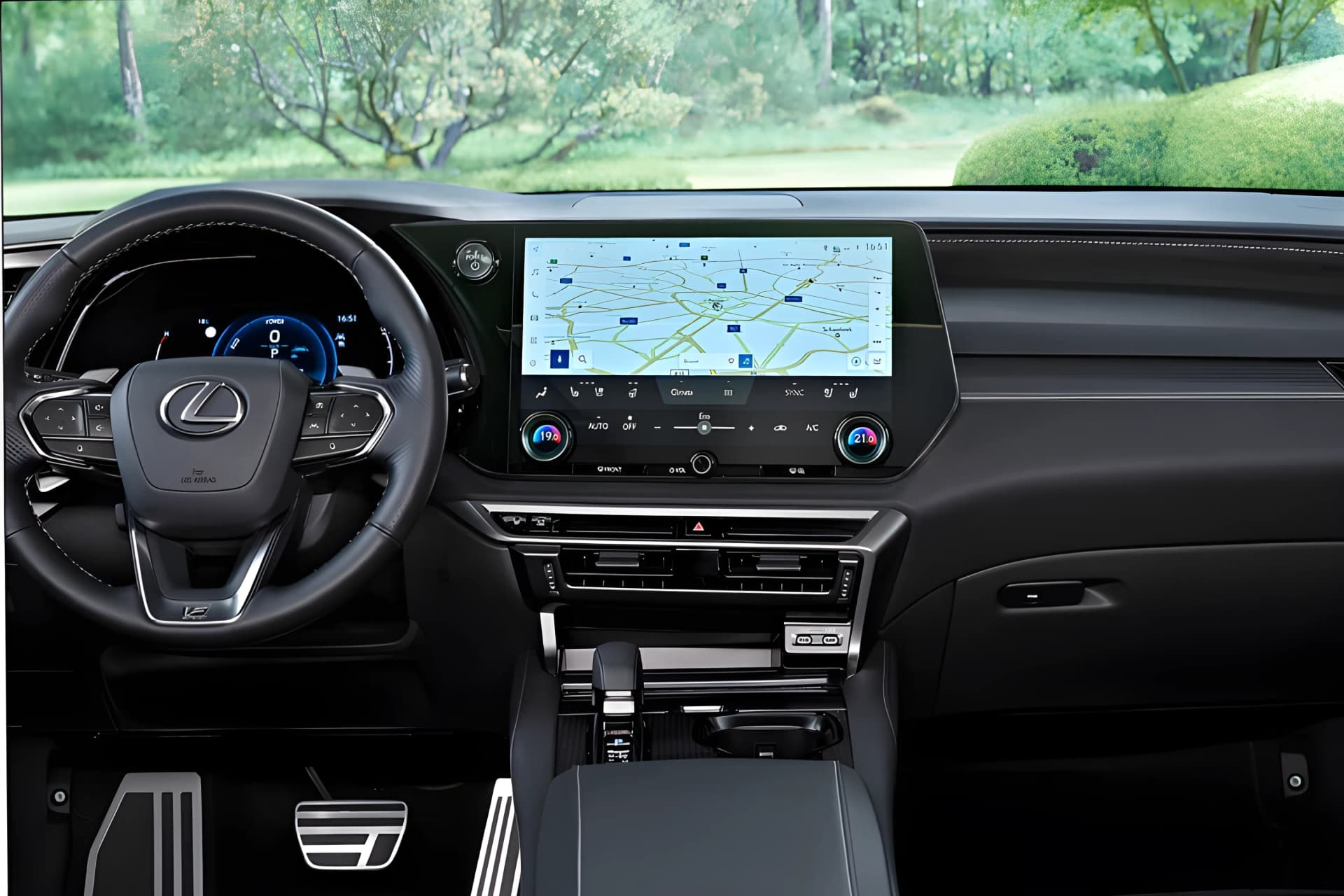 Lexus RX Dashboard View