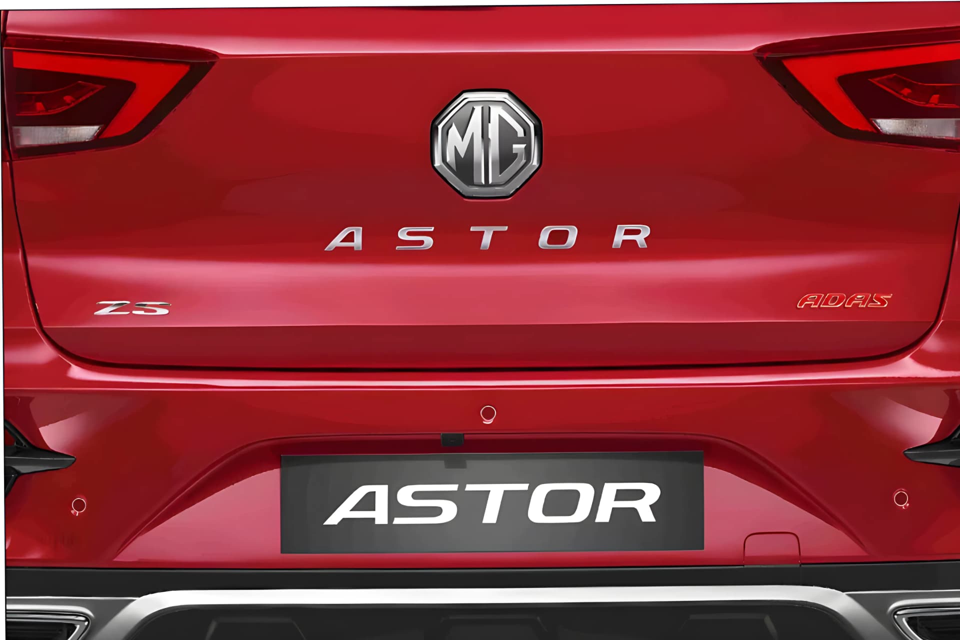 MG Astor Rear Bumper View