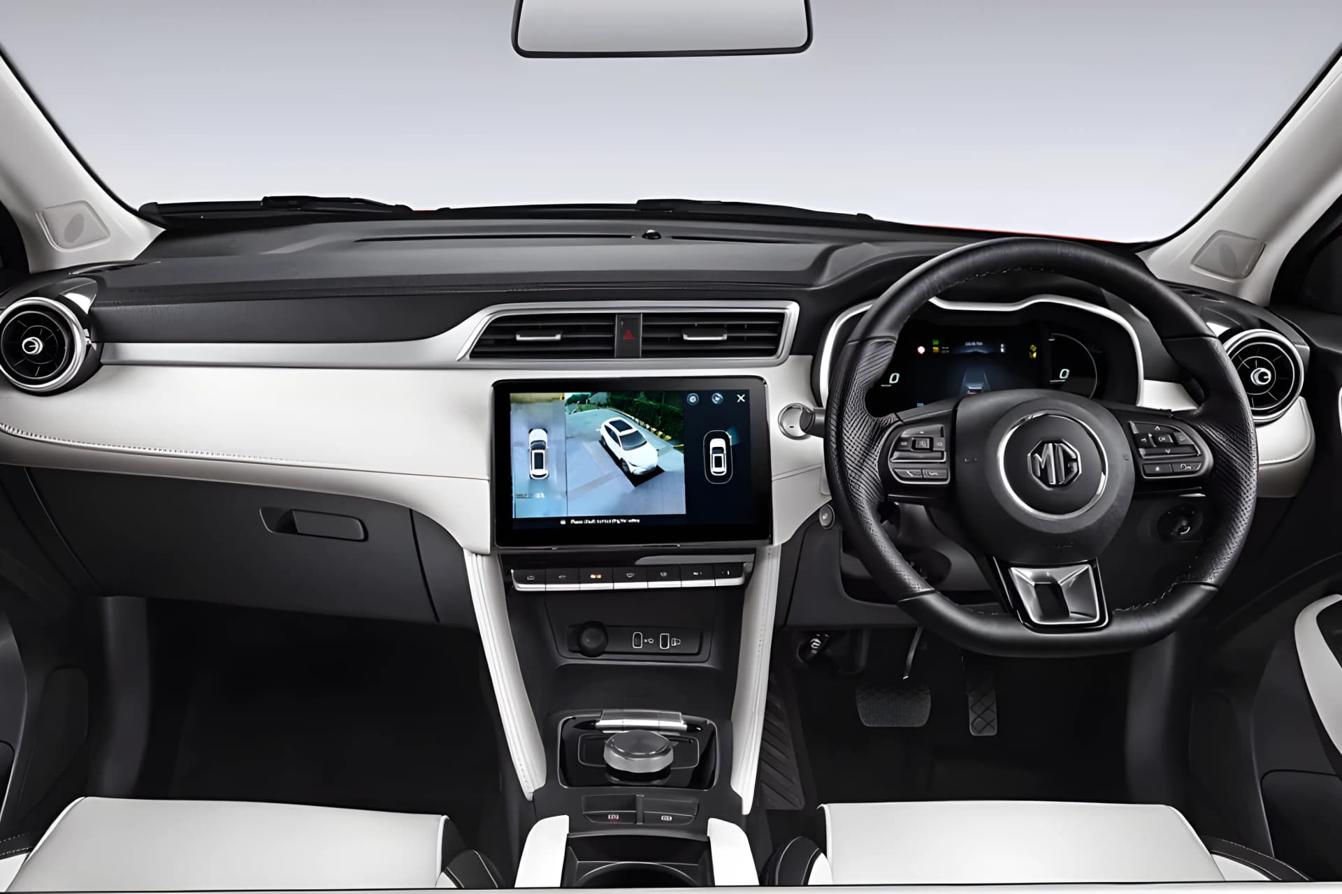 MG ZS EV Dashboard View