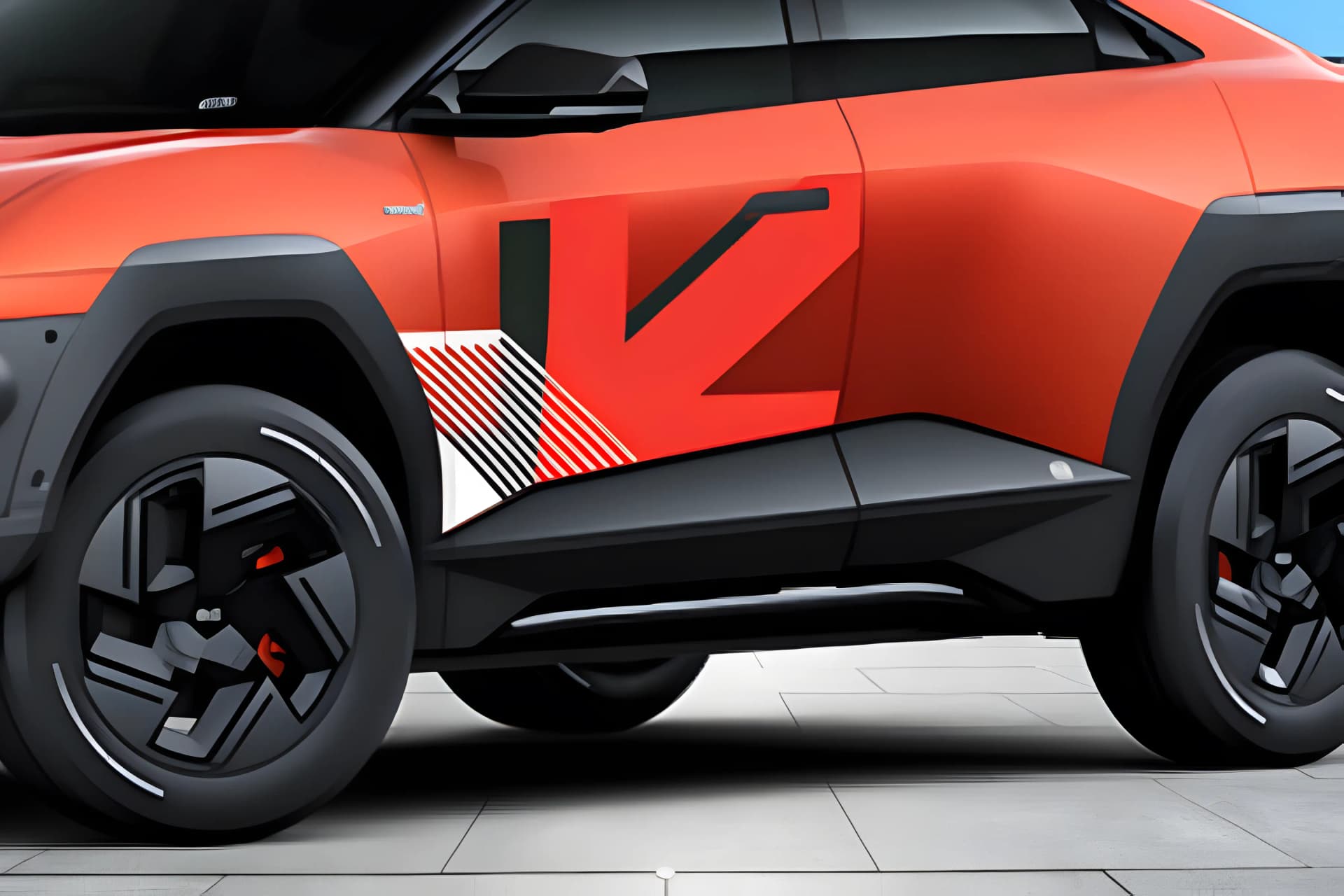 Mahindra BE6 FE EV Side Step View