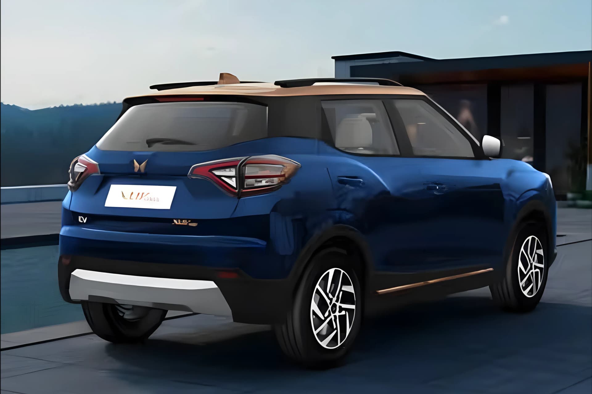 Mahindra XUV 400 EV Rear Right View