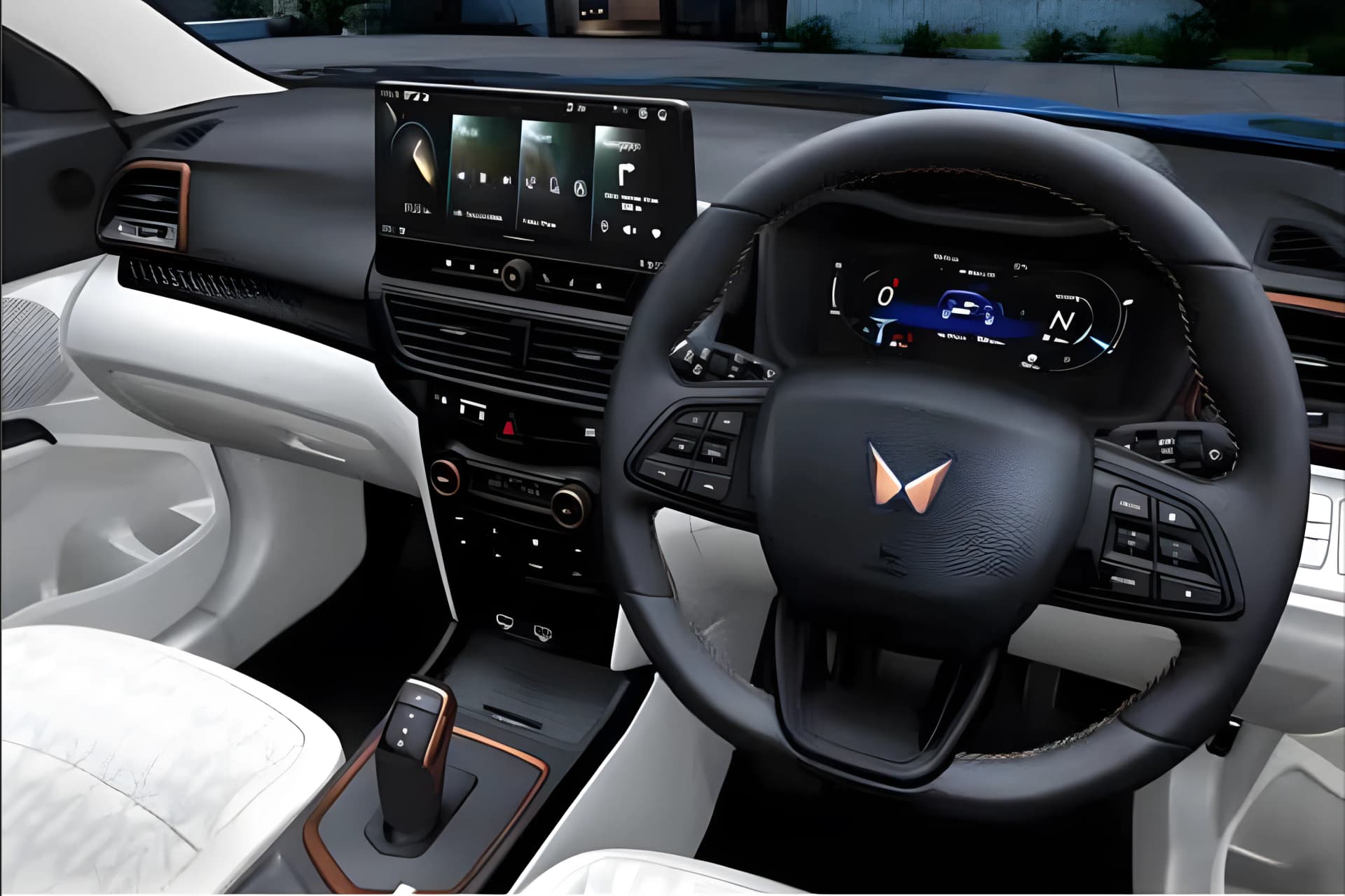 Mahindra XUV 400 EV Dual Tone Interior View