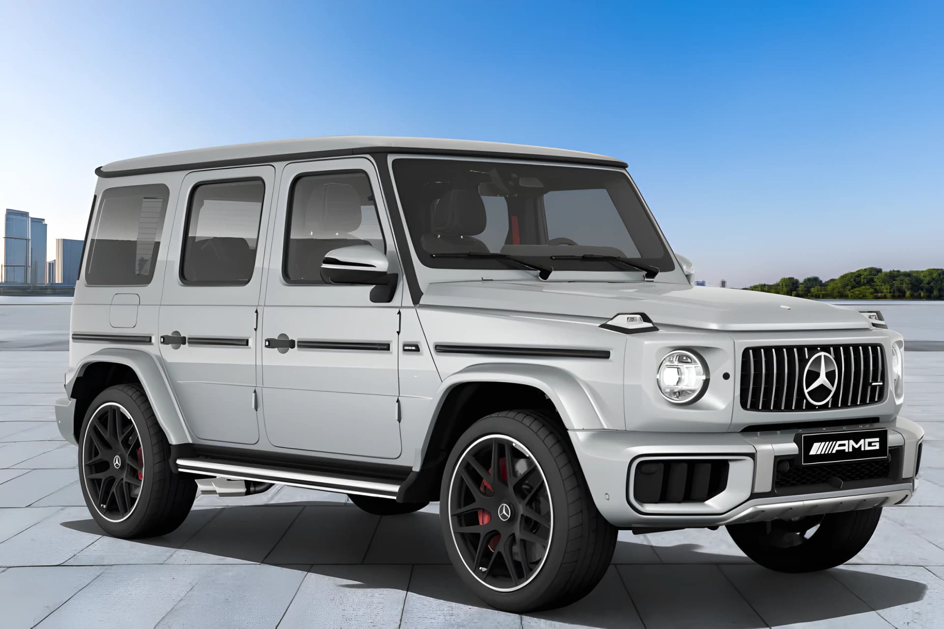 Mercedes Benz AMG G Class Front Right View