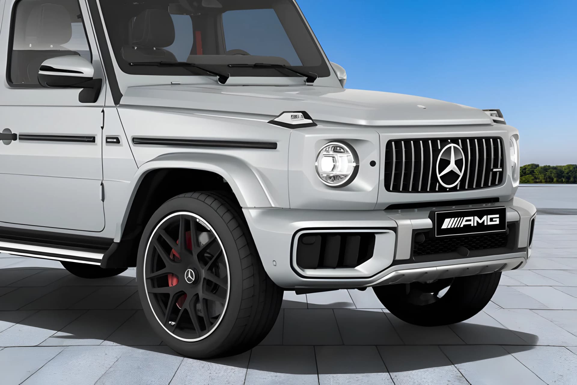 Mercedes Benz AMG G Class Headlamp View