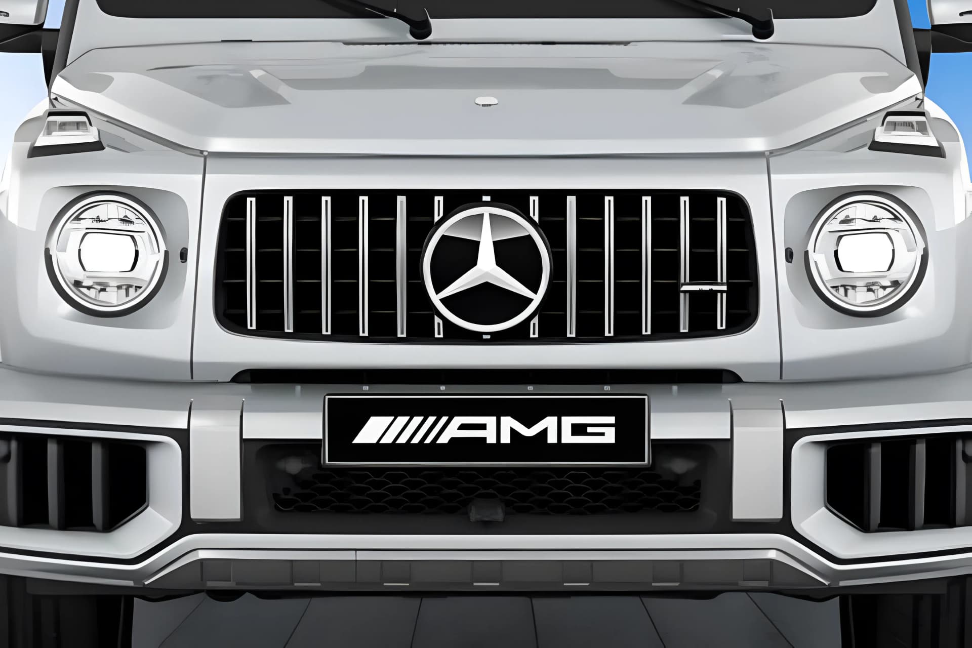 Mercedes Benz AMG G Class Front Grille View
