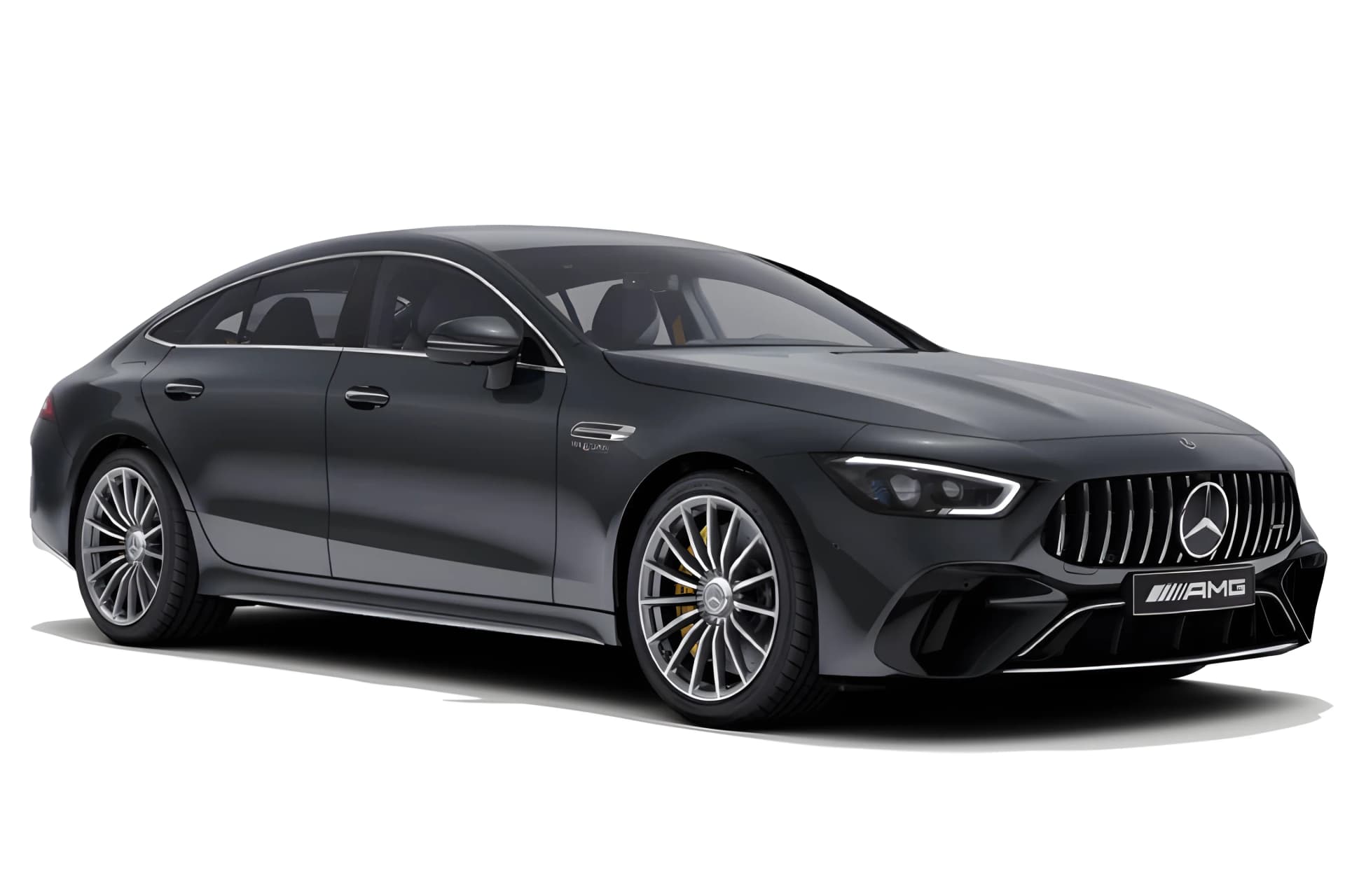 Mercedes Benz AMG GT 4-Door Coupe Obsidian Black color