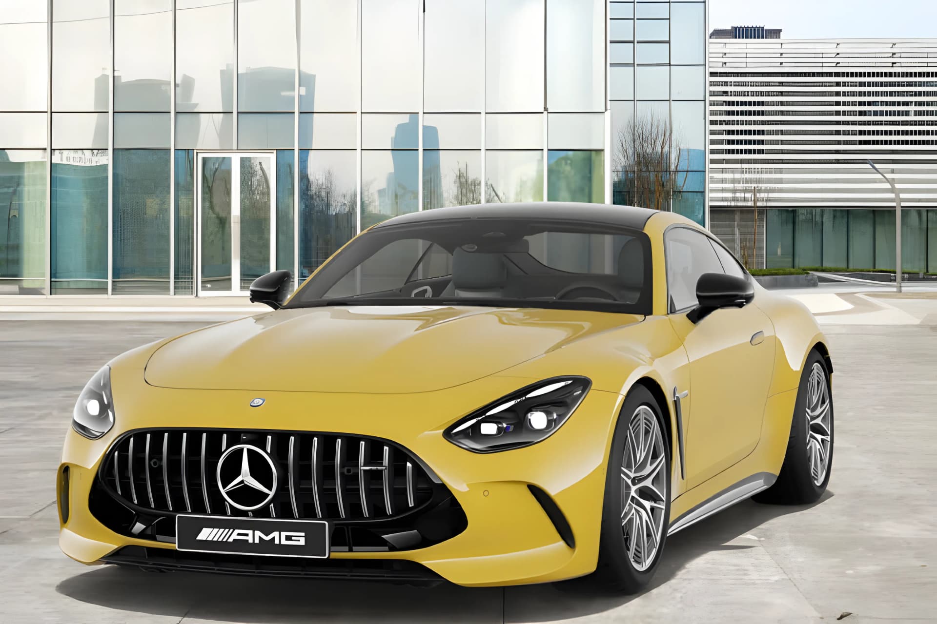 Mercedes Benz AMG GT Coupe Front Left View