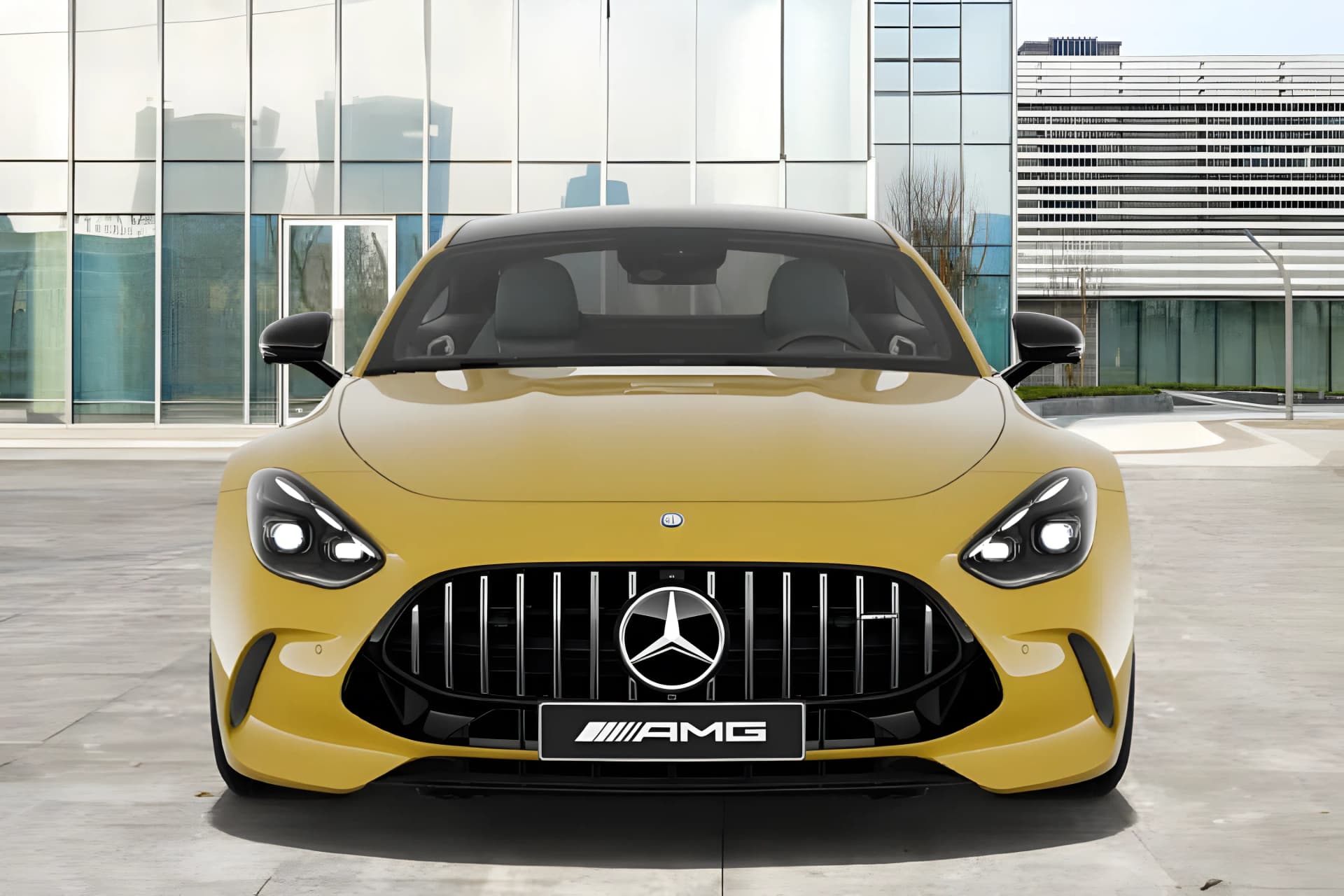 Mercedes Benz AMG GT Coupe Front View