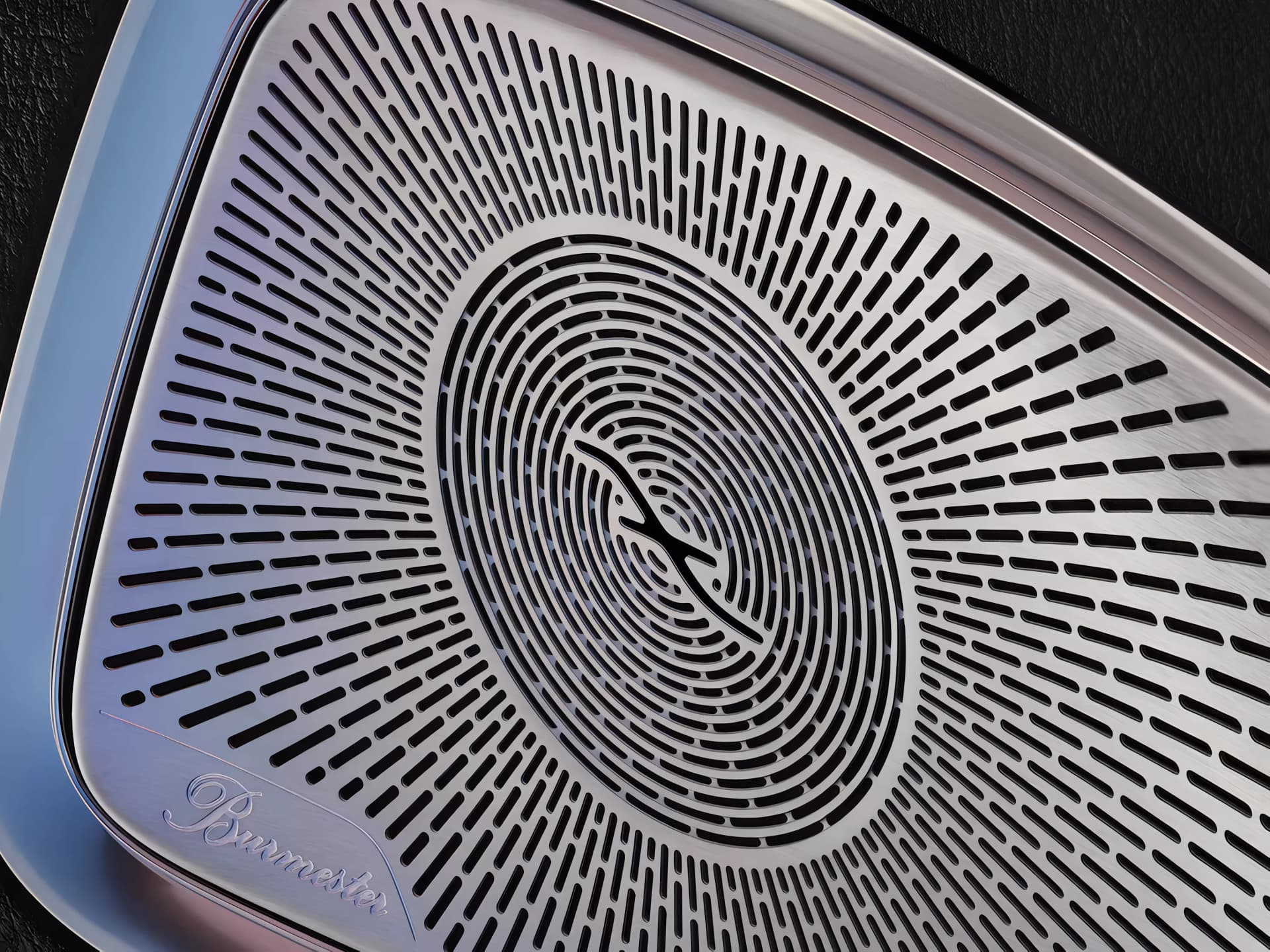 Mercedes Benz AMG S Class Hybrid Burmester Car Speaker Grille View