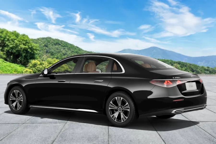 Mercedes Benz E Class Left Side View