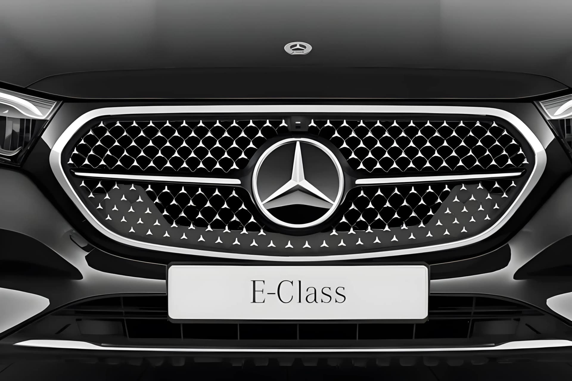 Mercedes Benz E Class Front Grill View