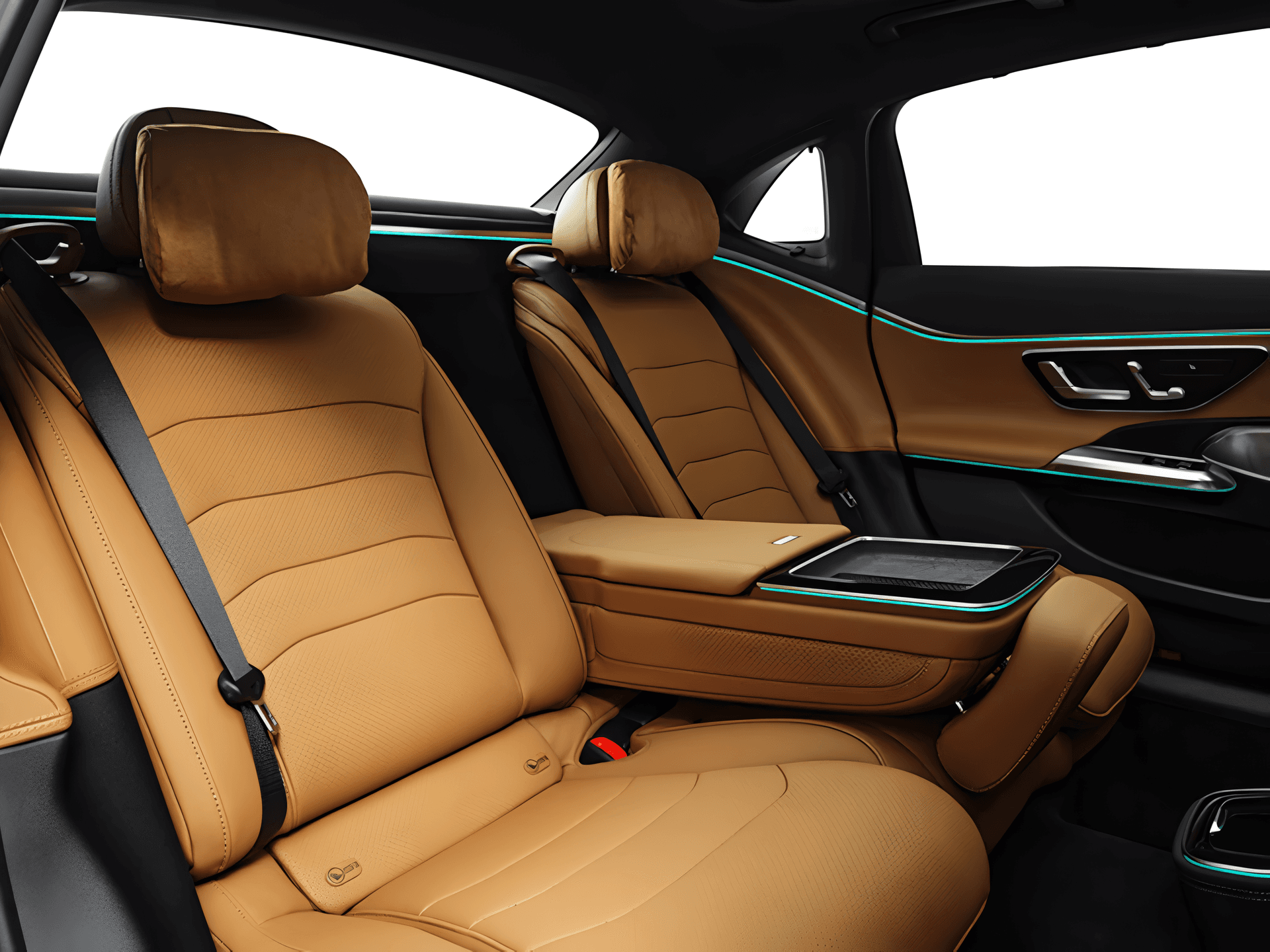 Mercedes Benz E Class Rear Seats View