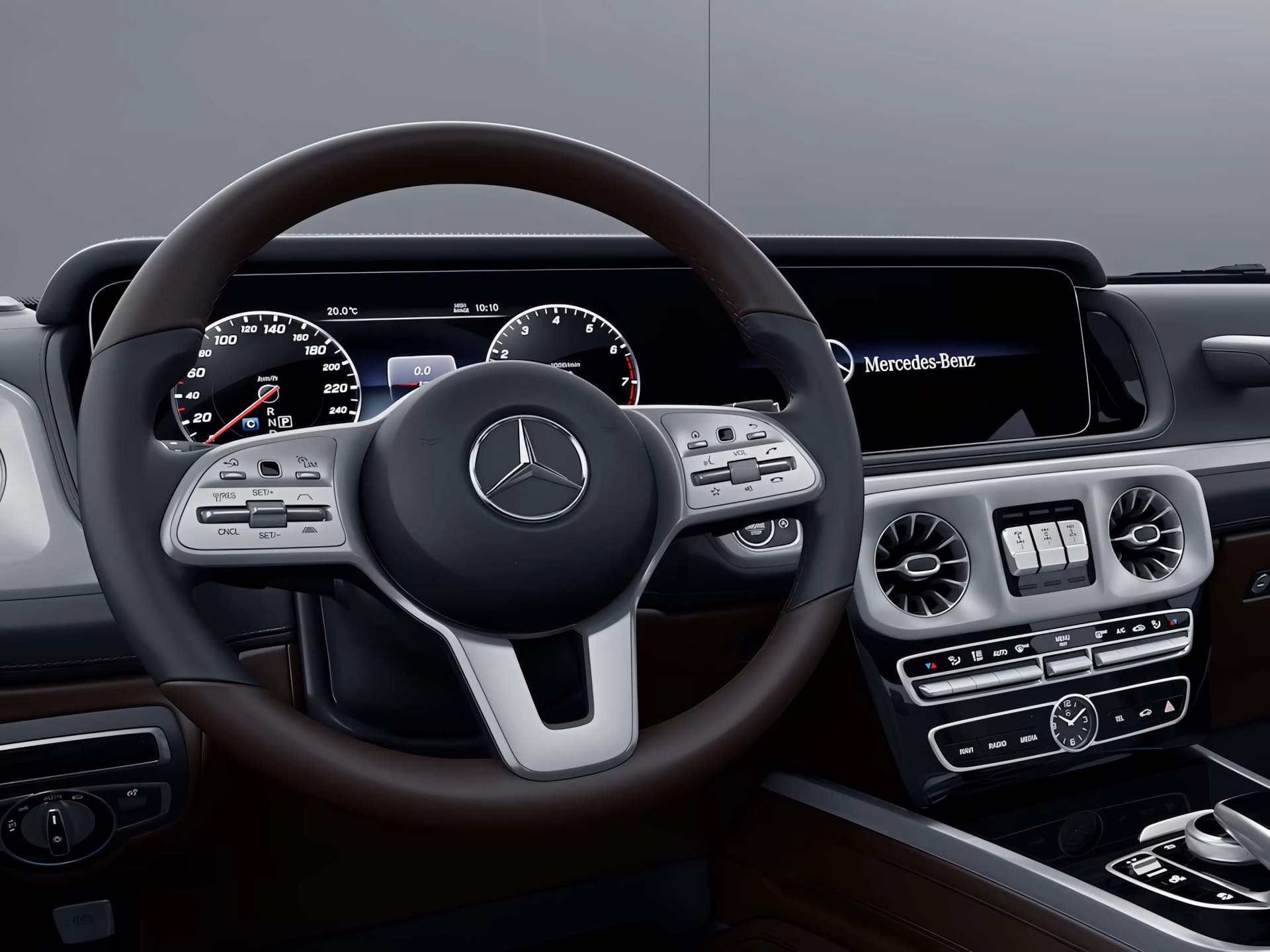 Mercedes Benz G Class Electric Steering View