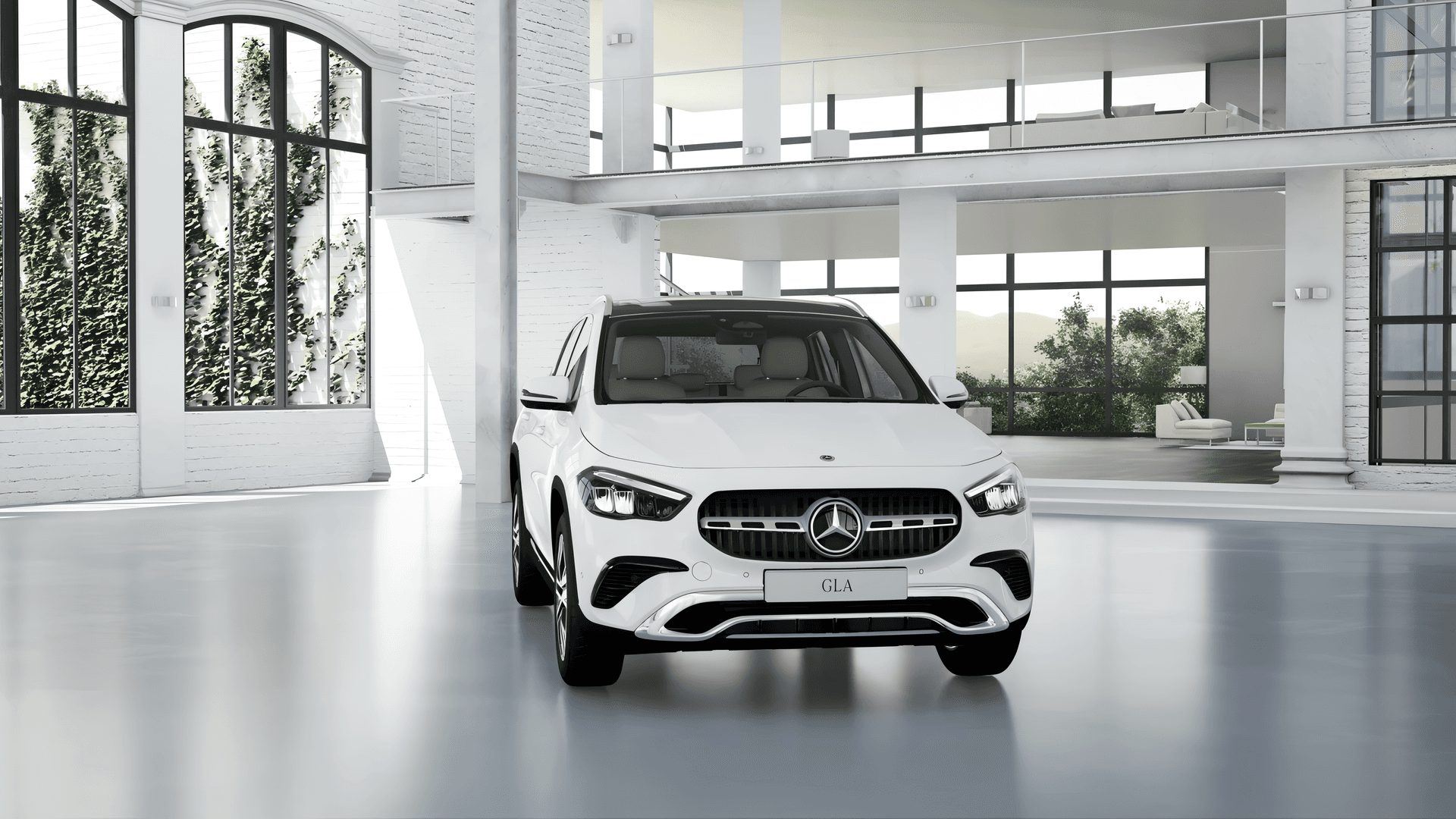 Mercedes Benz GLA Headlamp View