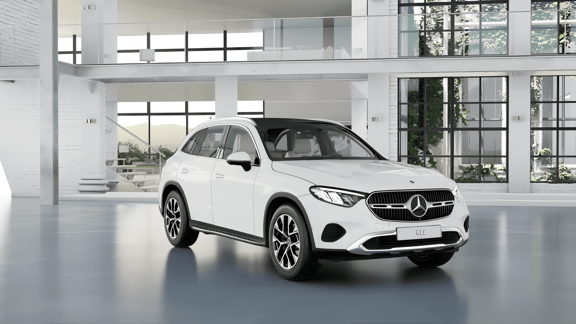 Mercedes Benz GLC Front Right View