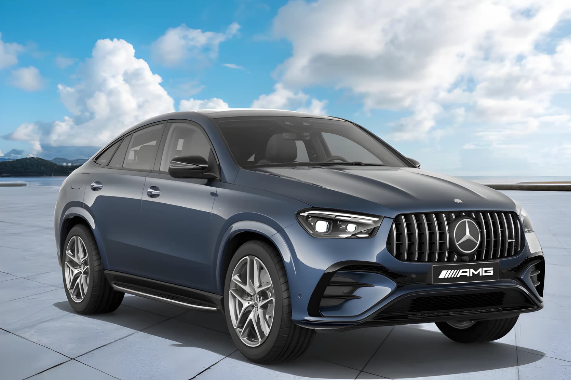 Mercedes Benz AMG GLE Coupe Front Right View