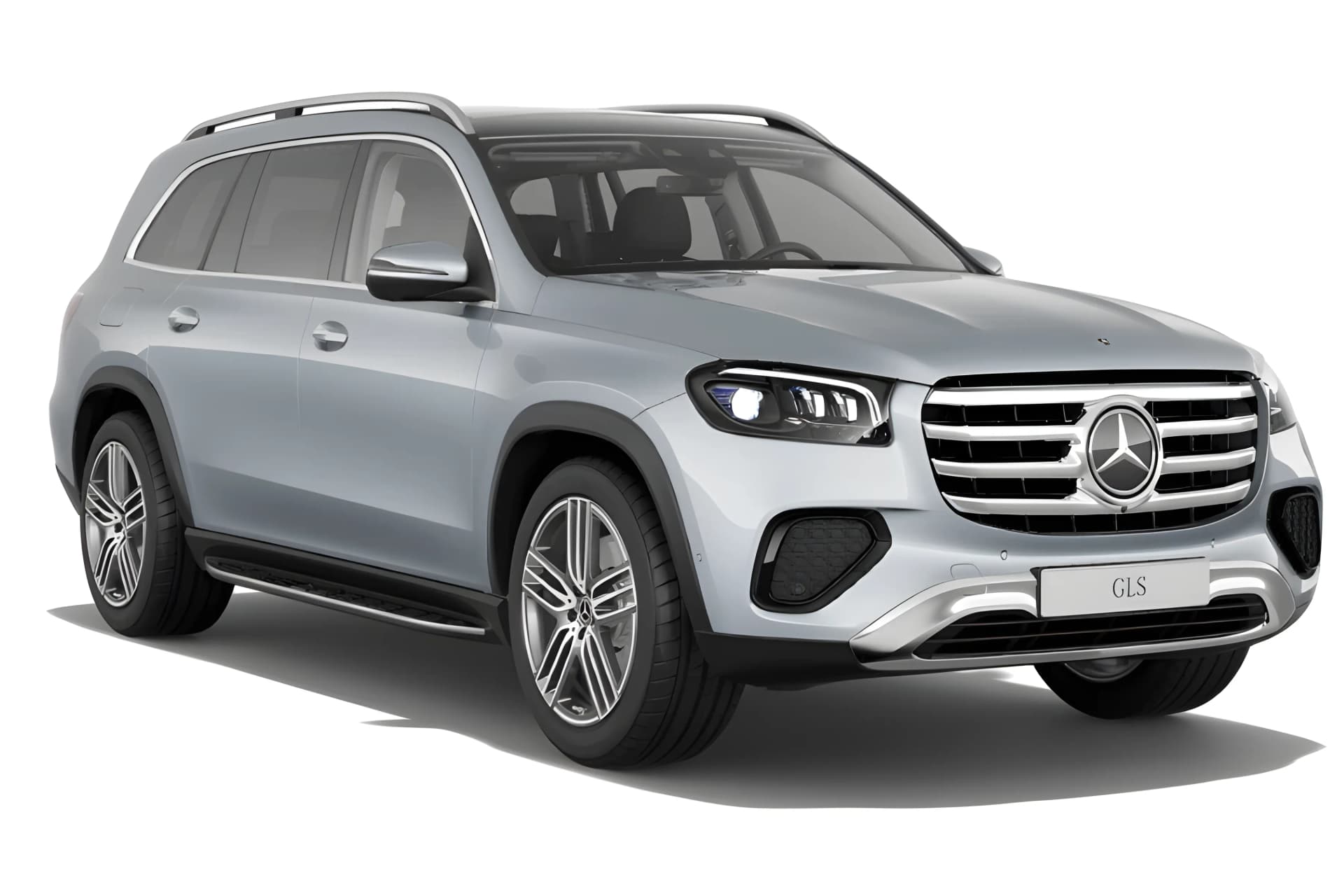 Mercedes Benz GLS Hightech Silver color