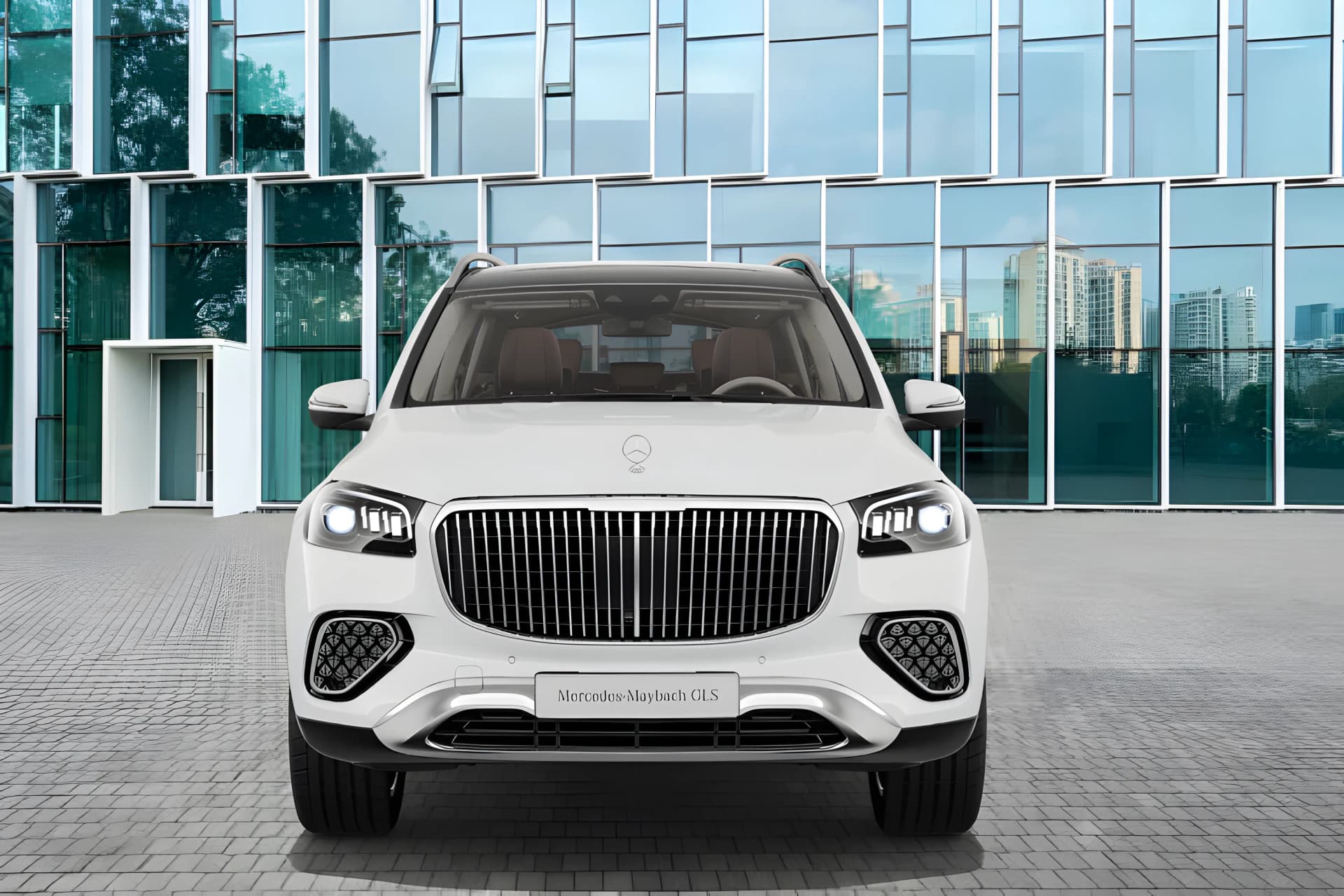 Mercedes Benz Maybach GLS Front View
