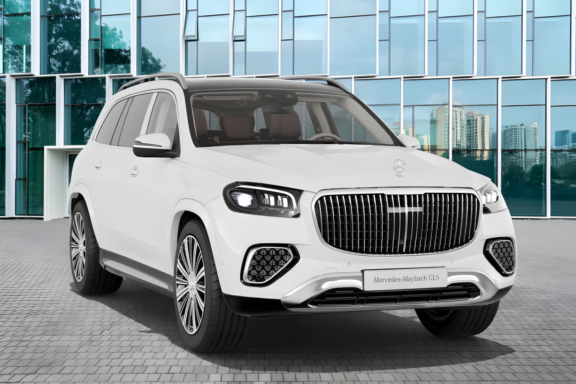 Mercedes Benz Maybach GLS Front Right View