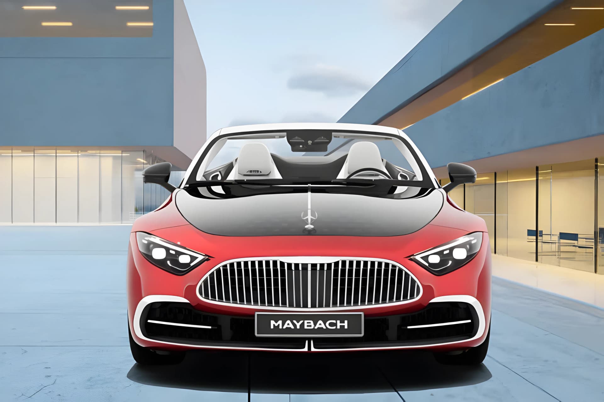 Mercedes Benz Maybach SL Monogram Front View