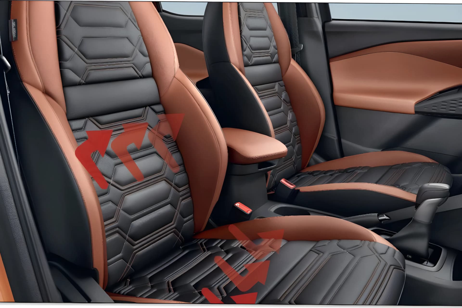 Nissan Magnite Leather Seats With Heat Guard Tech View