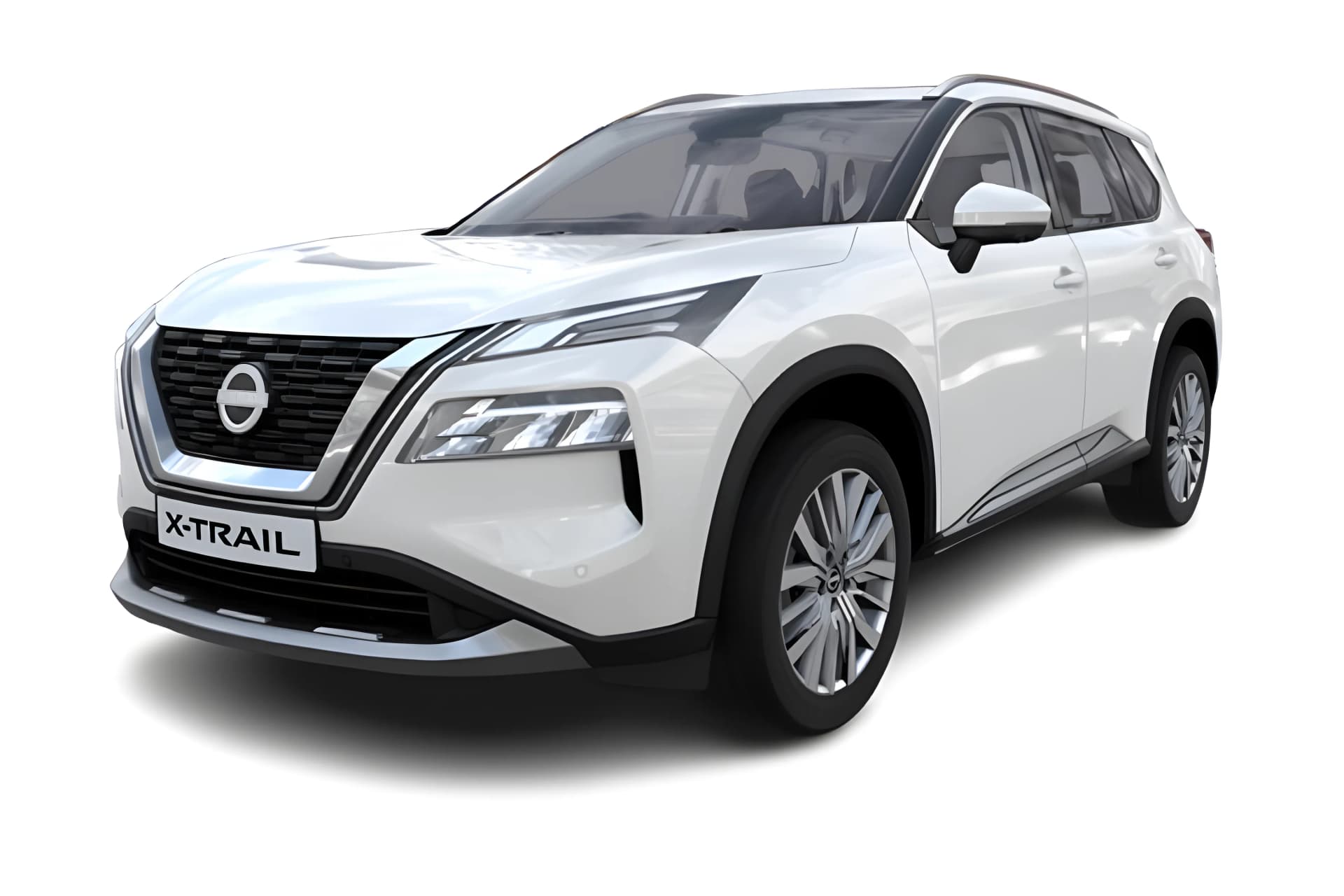 Nissan X Trail Pearl White color