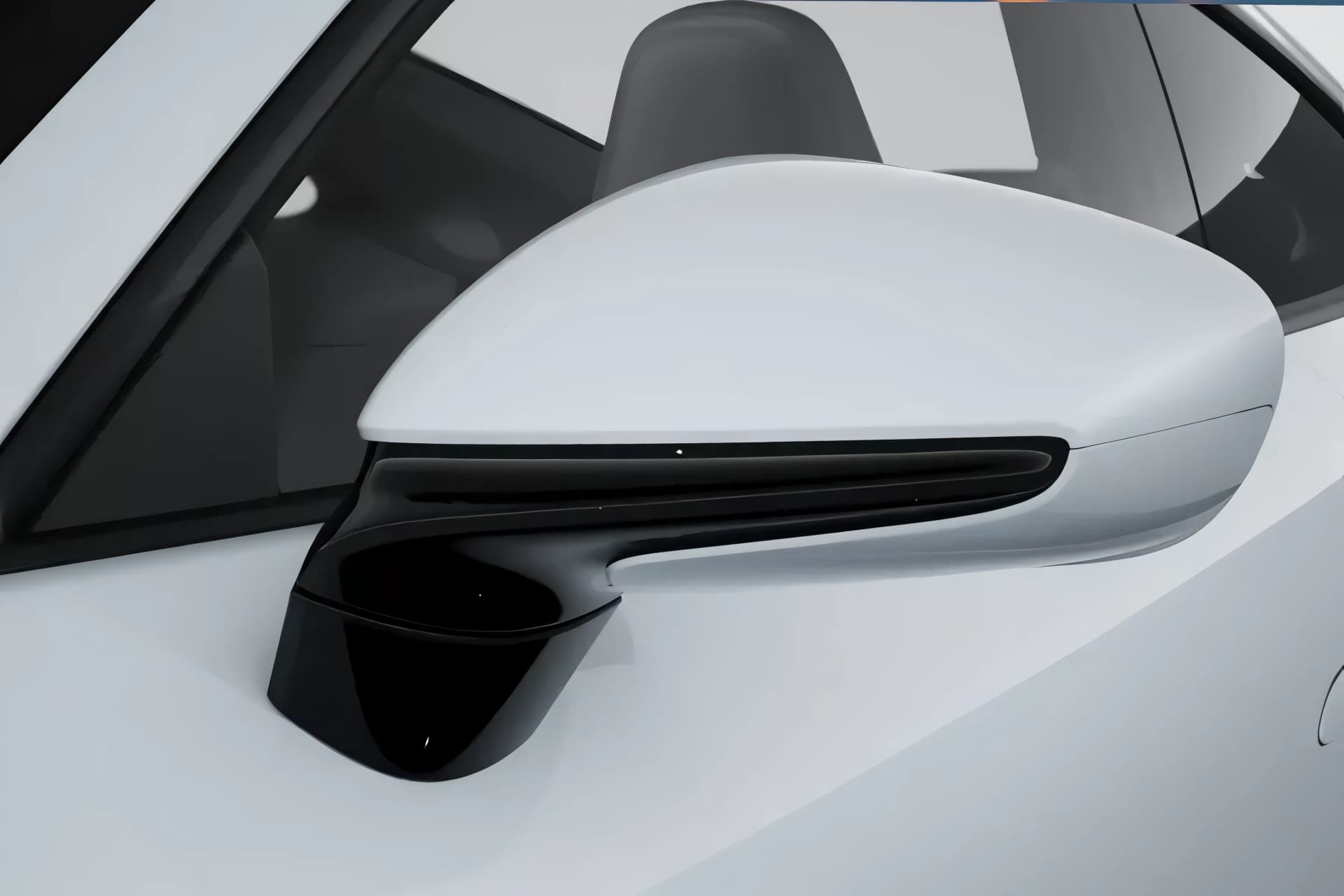 Porsche 911 Mirror View