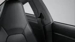 Porsche 911 Front Seat Belt View