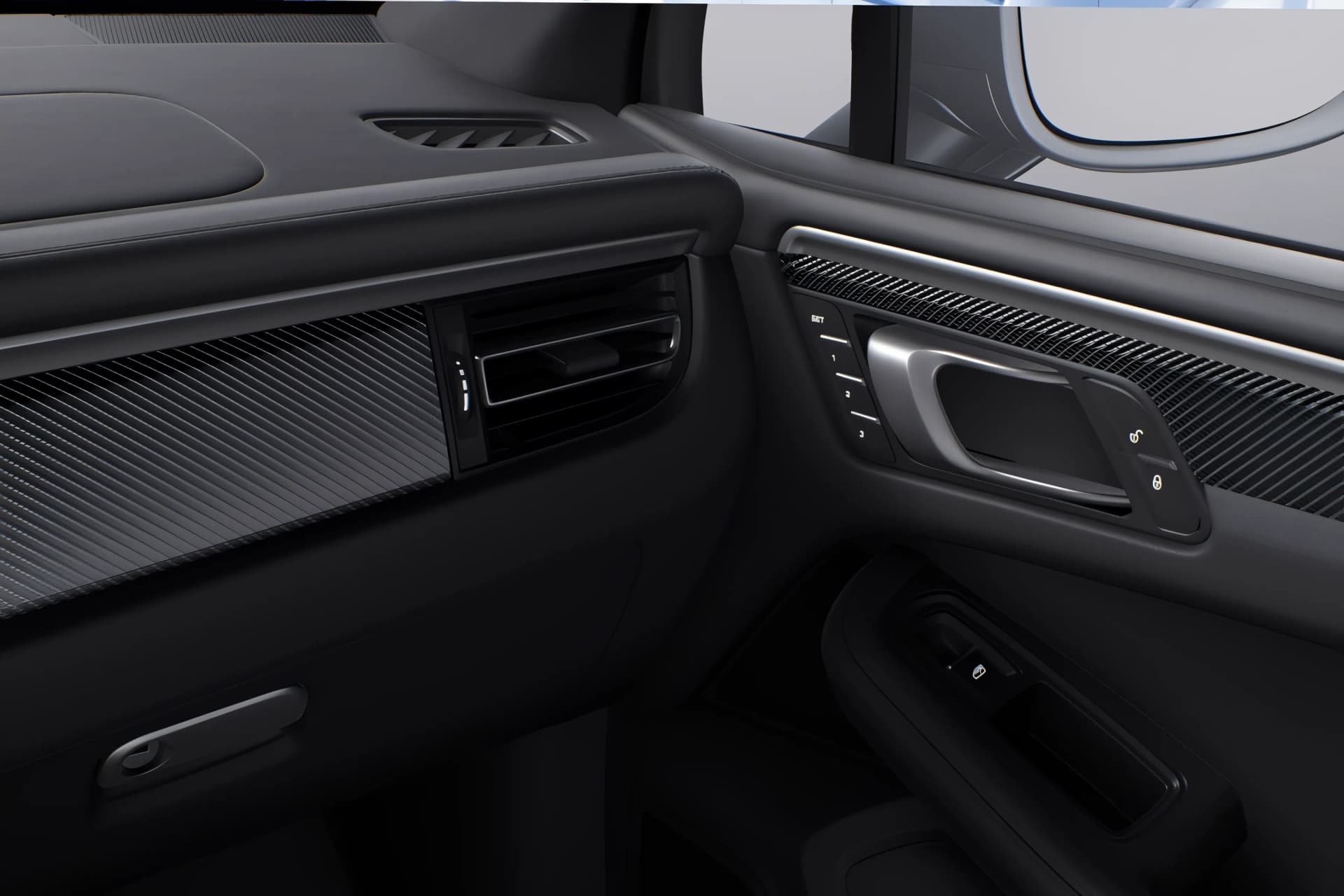 Porsche Macan Front AC Vent View