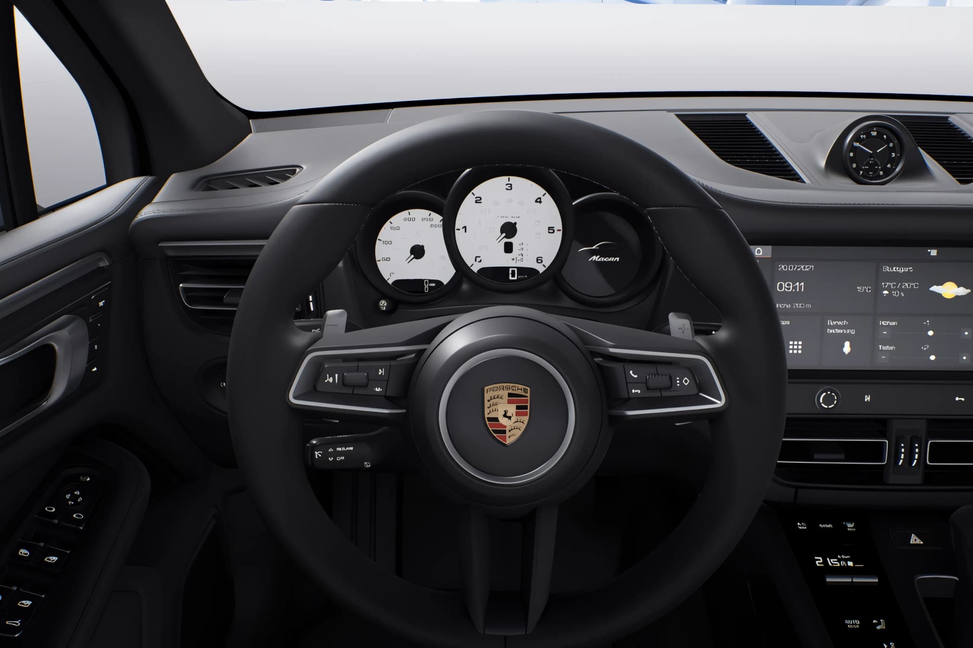 Porsche Macan Steering View