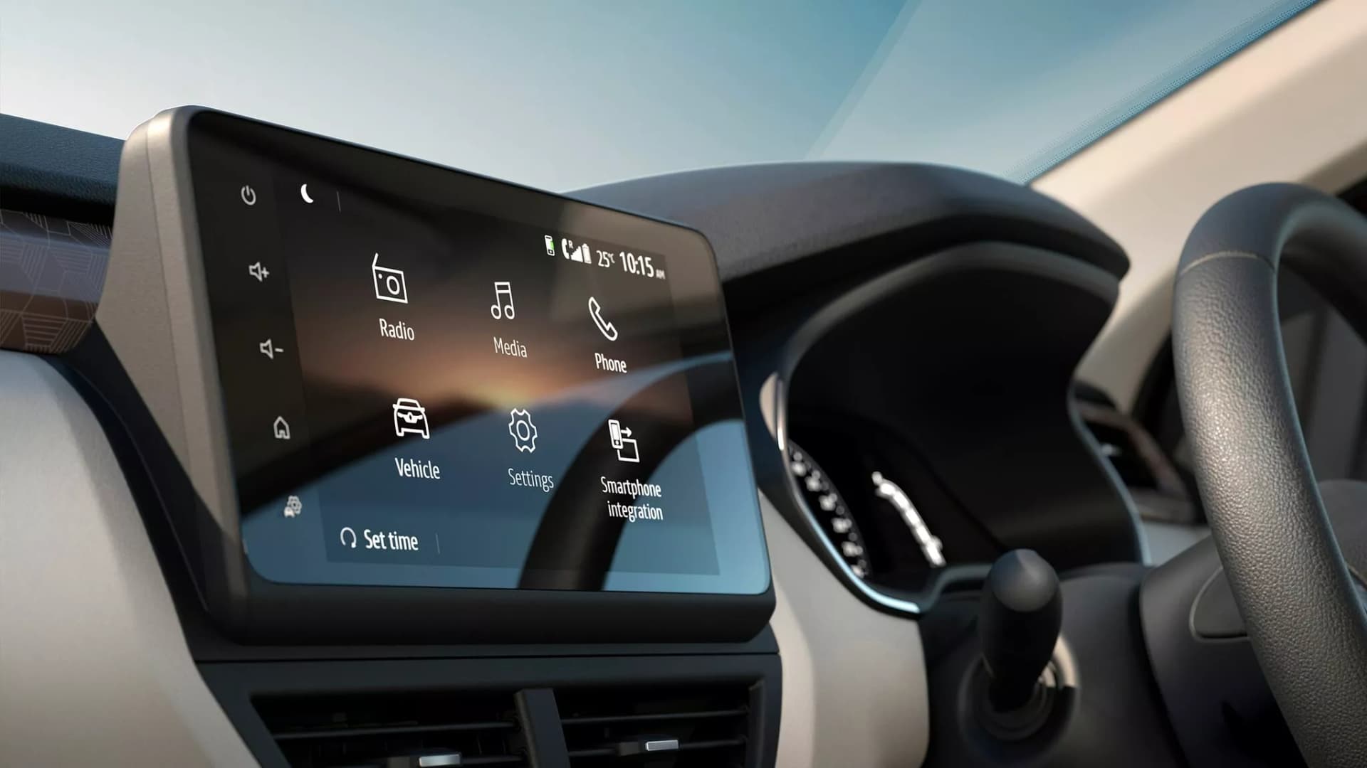 Renault Triber Infontainment System View