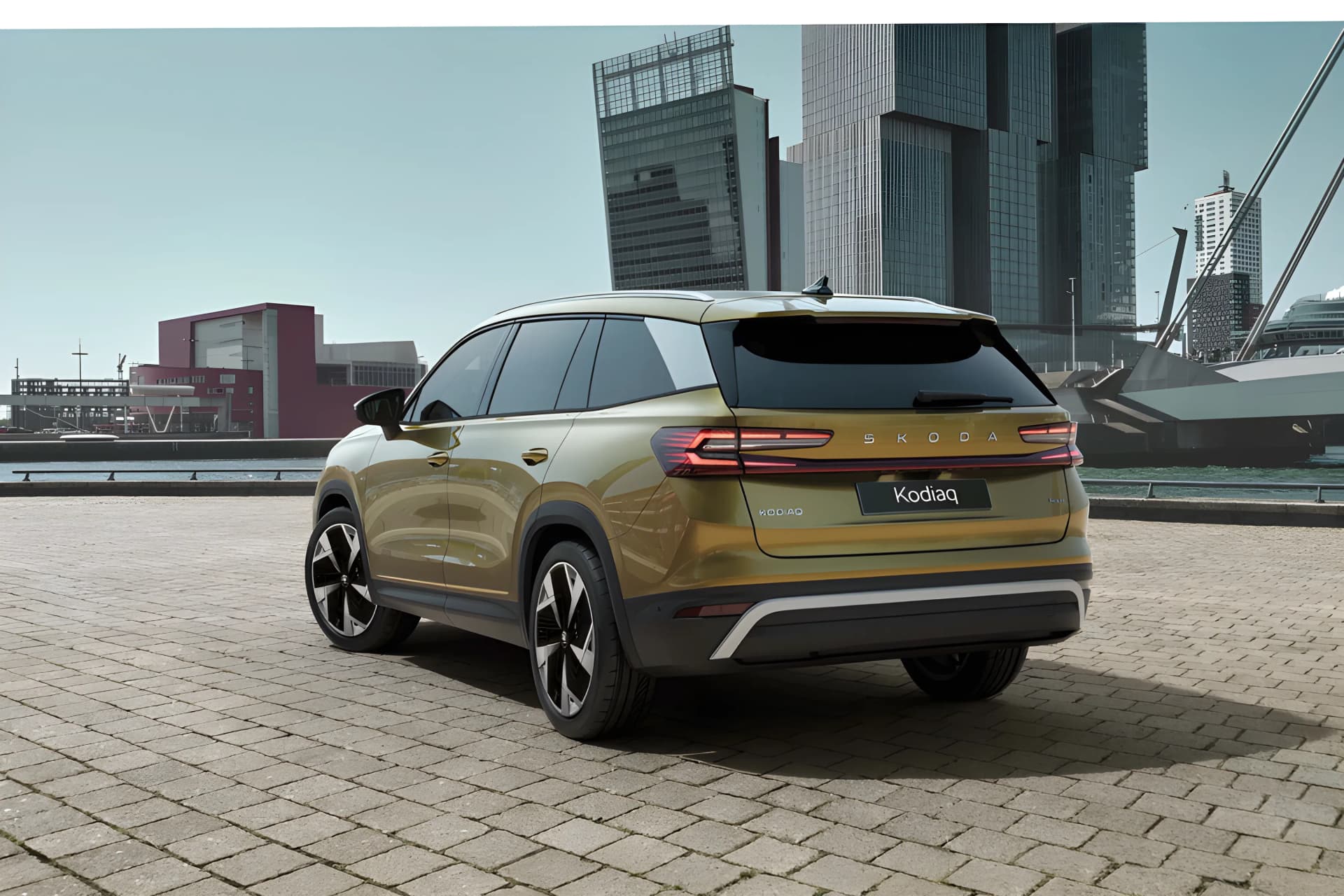 Skoda Kodiaq Rear Left View