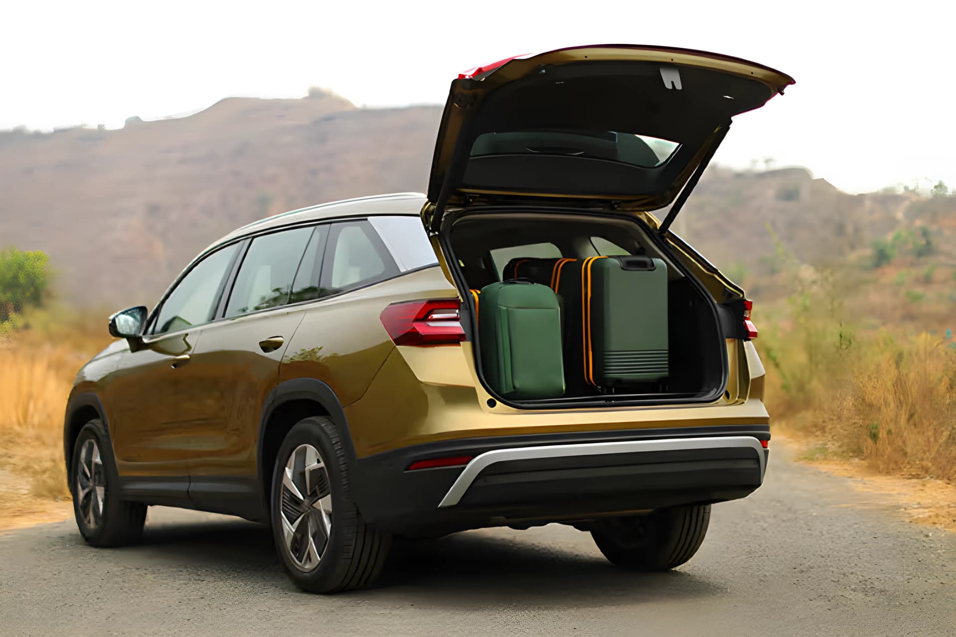 Skoda Kodiaq Boot Space View