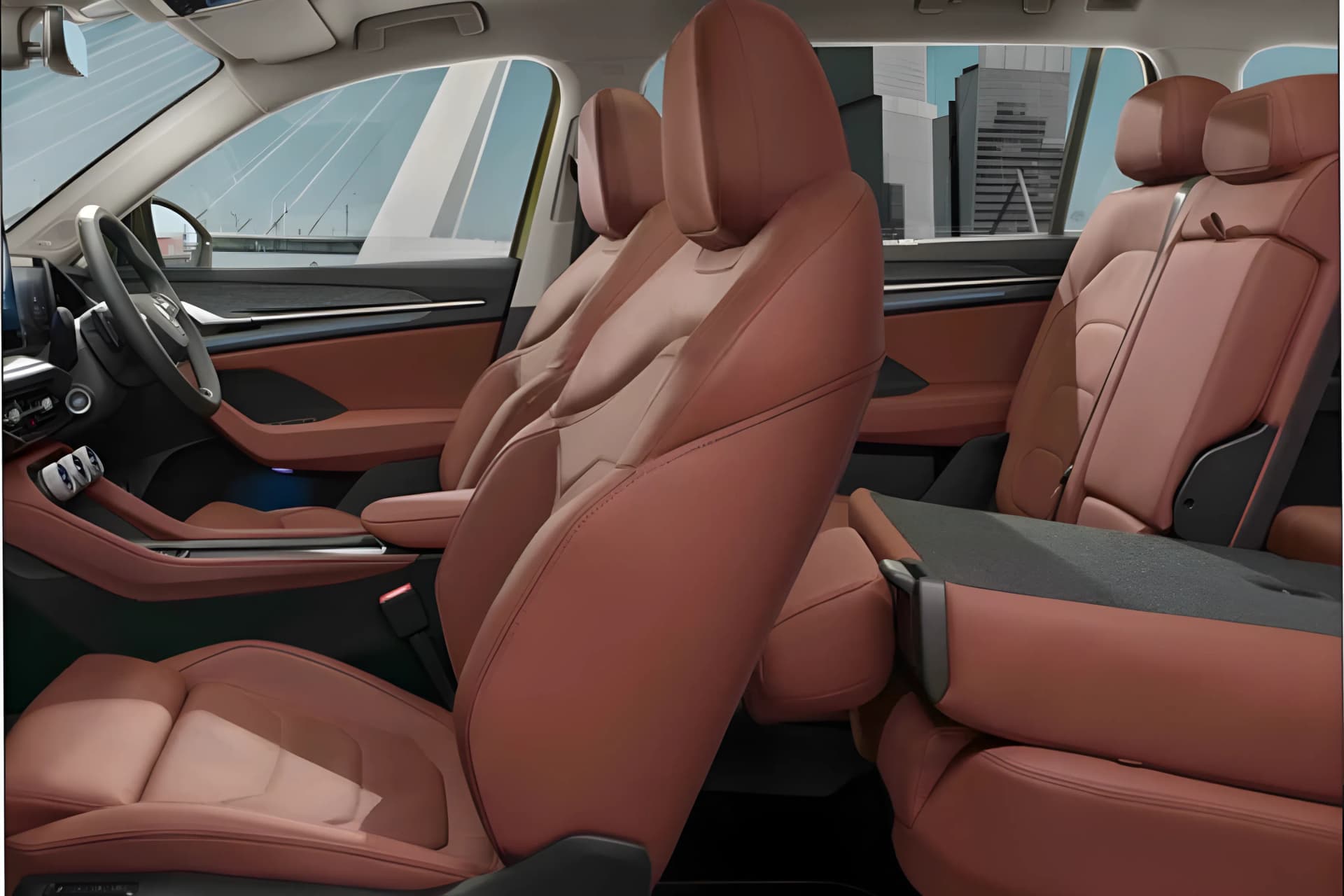 Skoda Kodiaq Foldable Rear Seat View
