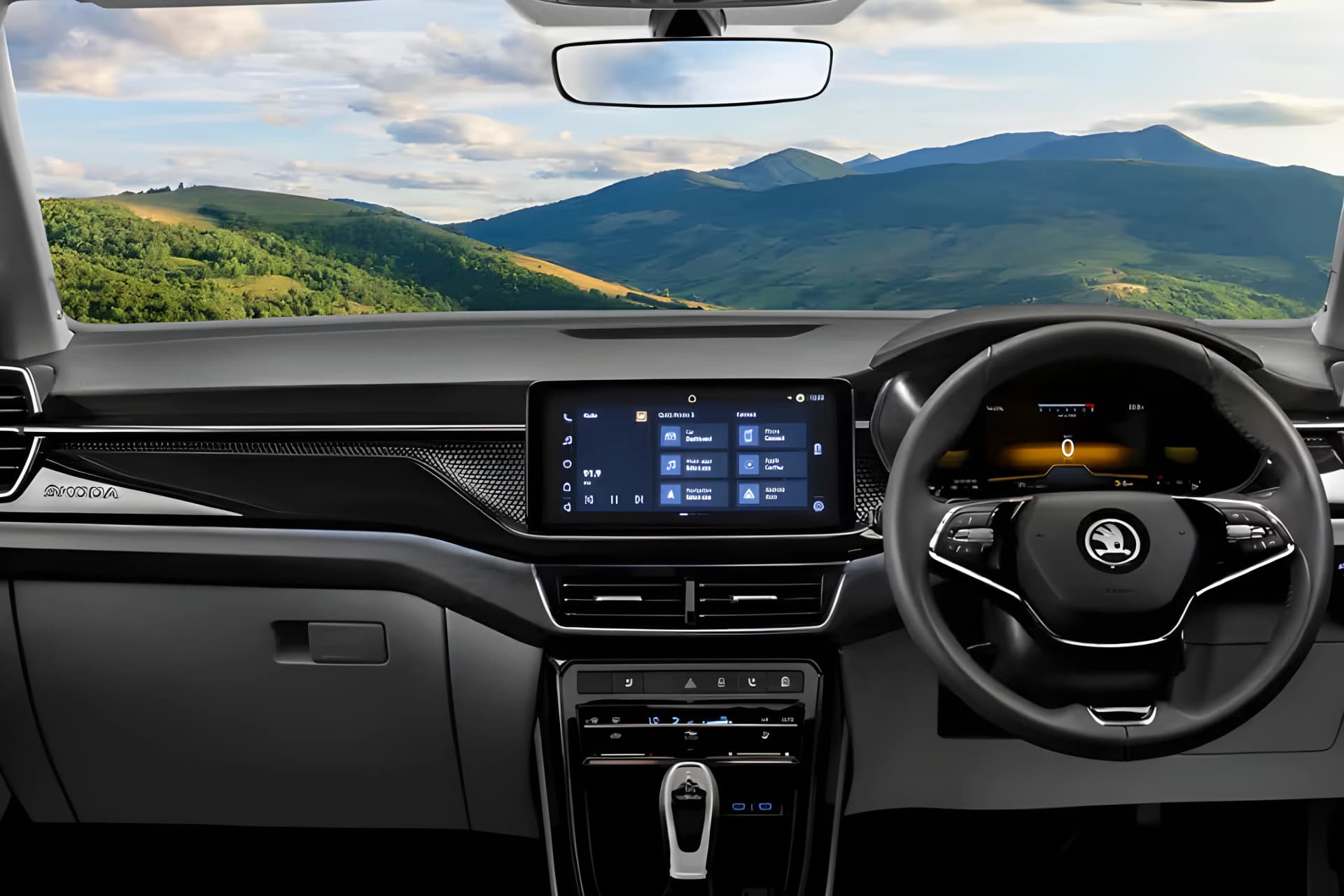 Skoda Kushaq Dashboard View