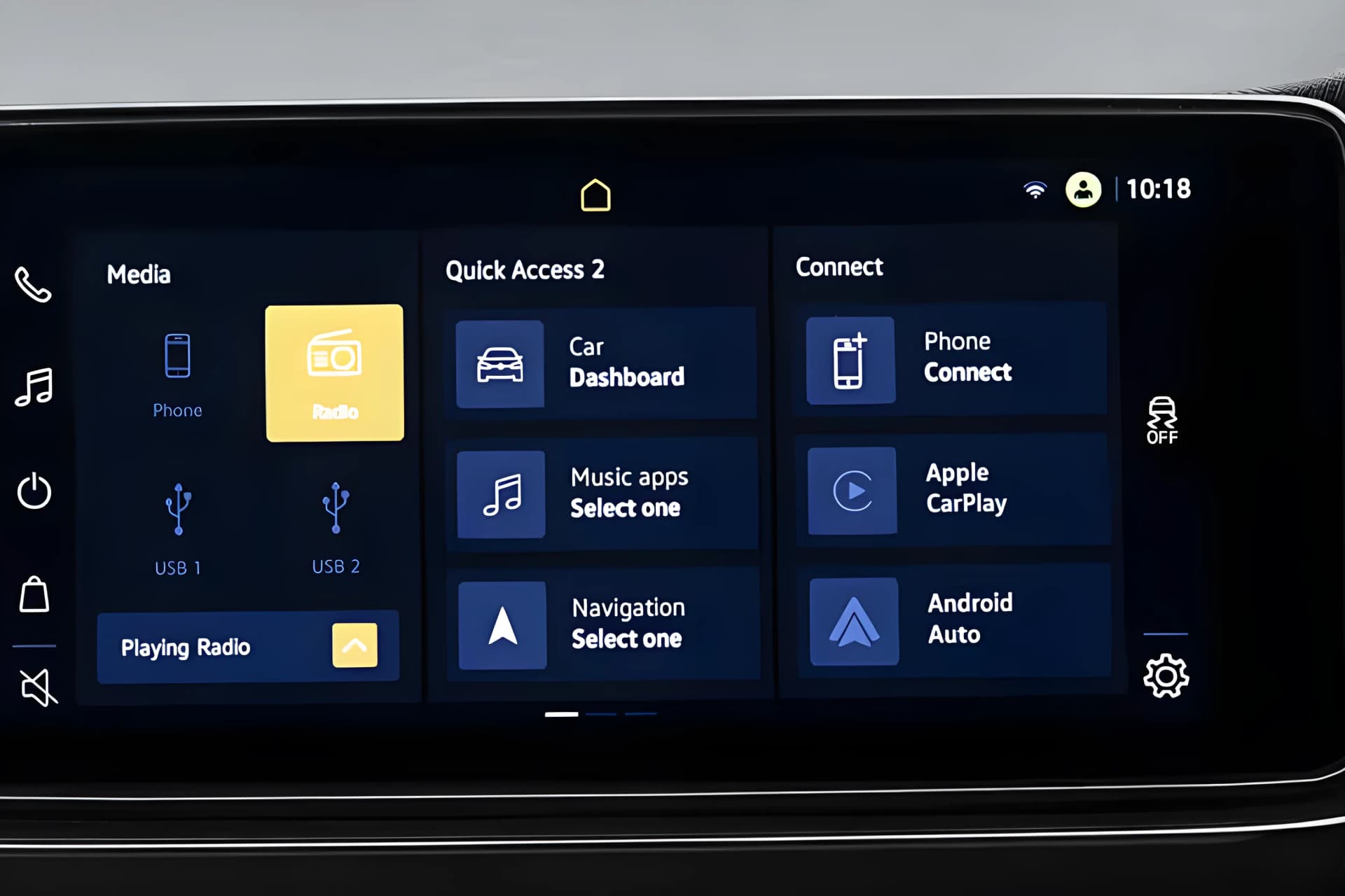 Skoda Kushaq Touch Screen View