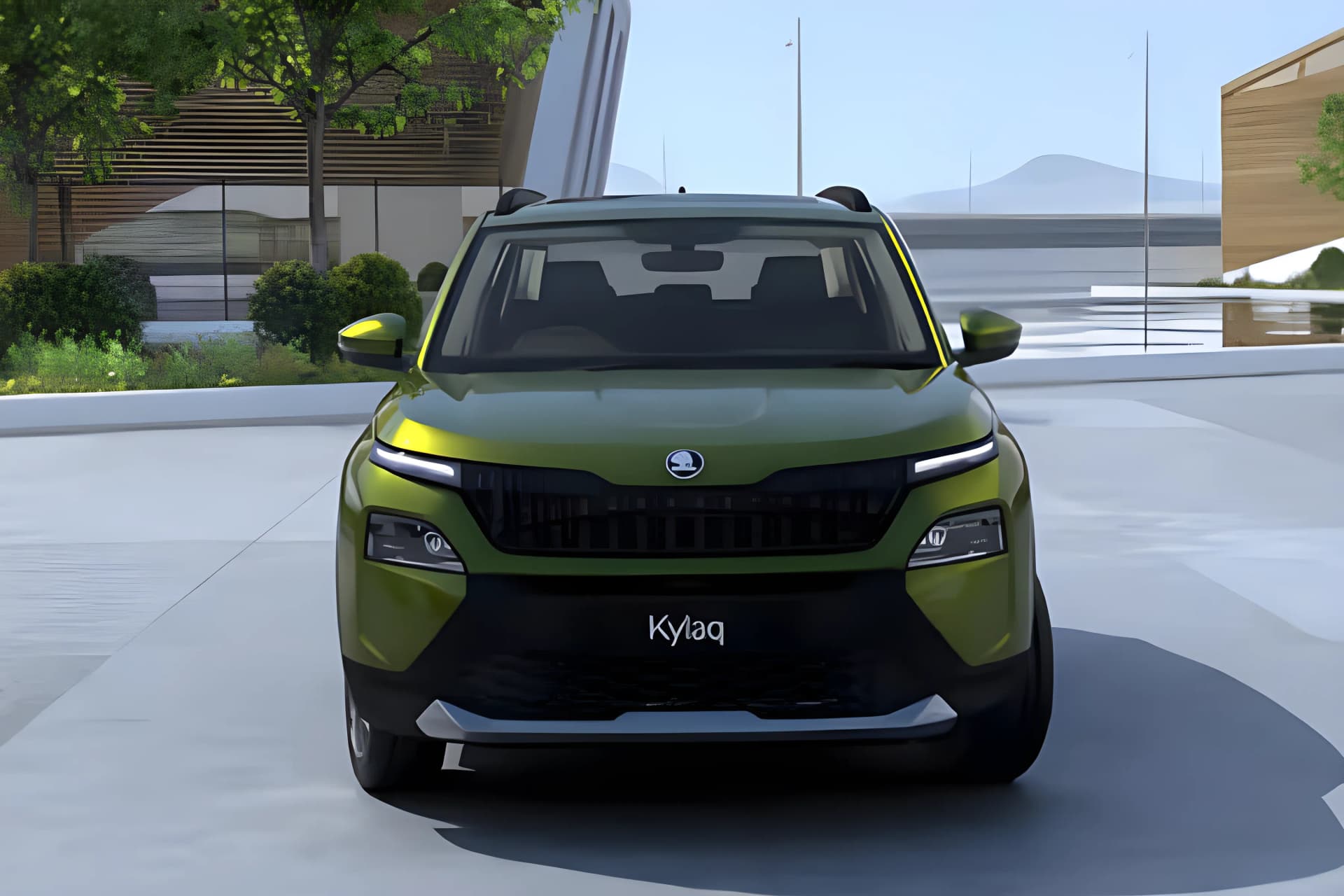 Skoda Kyloq Front View