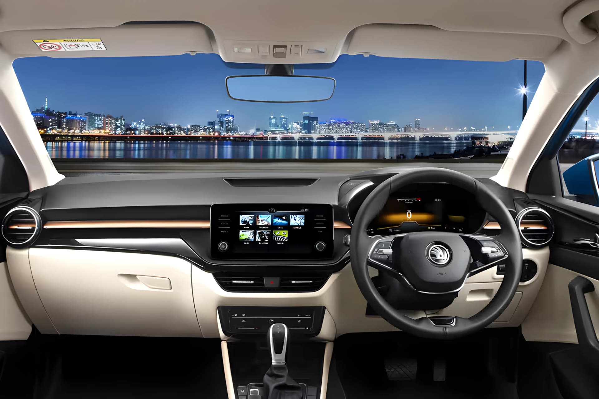 Skoda Slavia Dashboard View