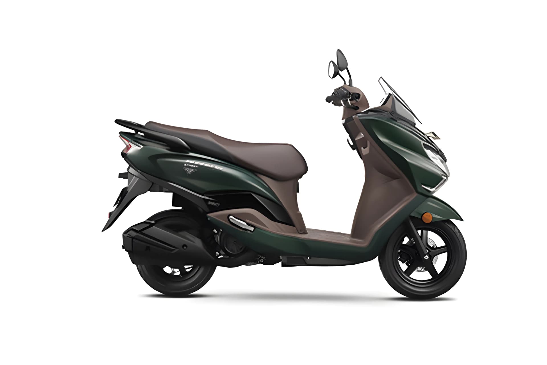 Suzuki Burgman Street Pearl Matte Shadow Green color