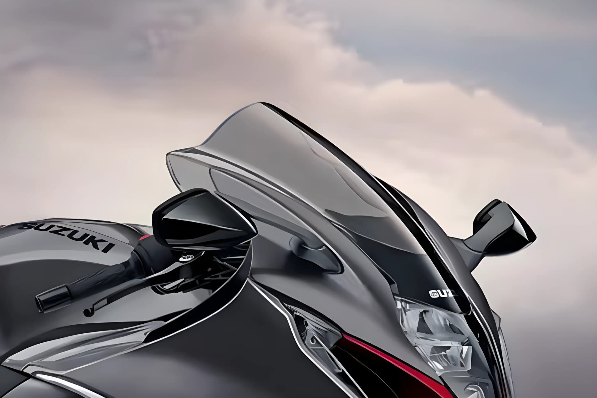 Suzuki Hayabusa Handlebar View