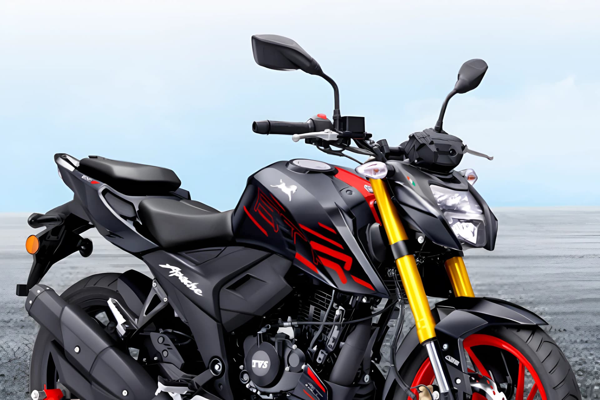 TVS Apache RTR 200 4V Head Light View