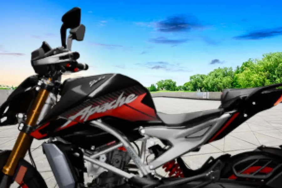 TVS Apache RTR 310 Fuel Tank View