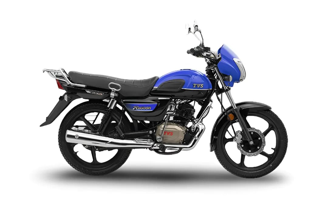 TVS Radeon DT Blue Black color