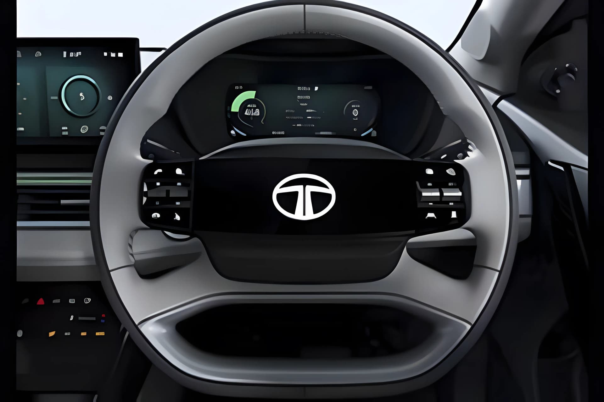 Tata Curvv EV Steering View