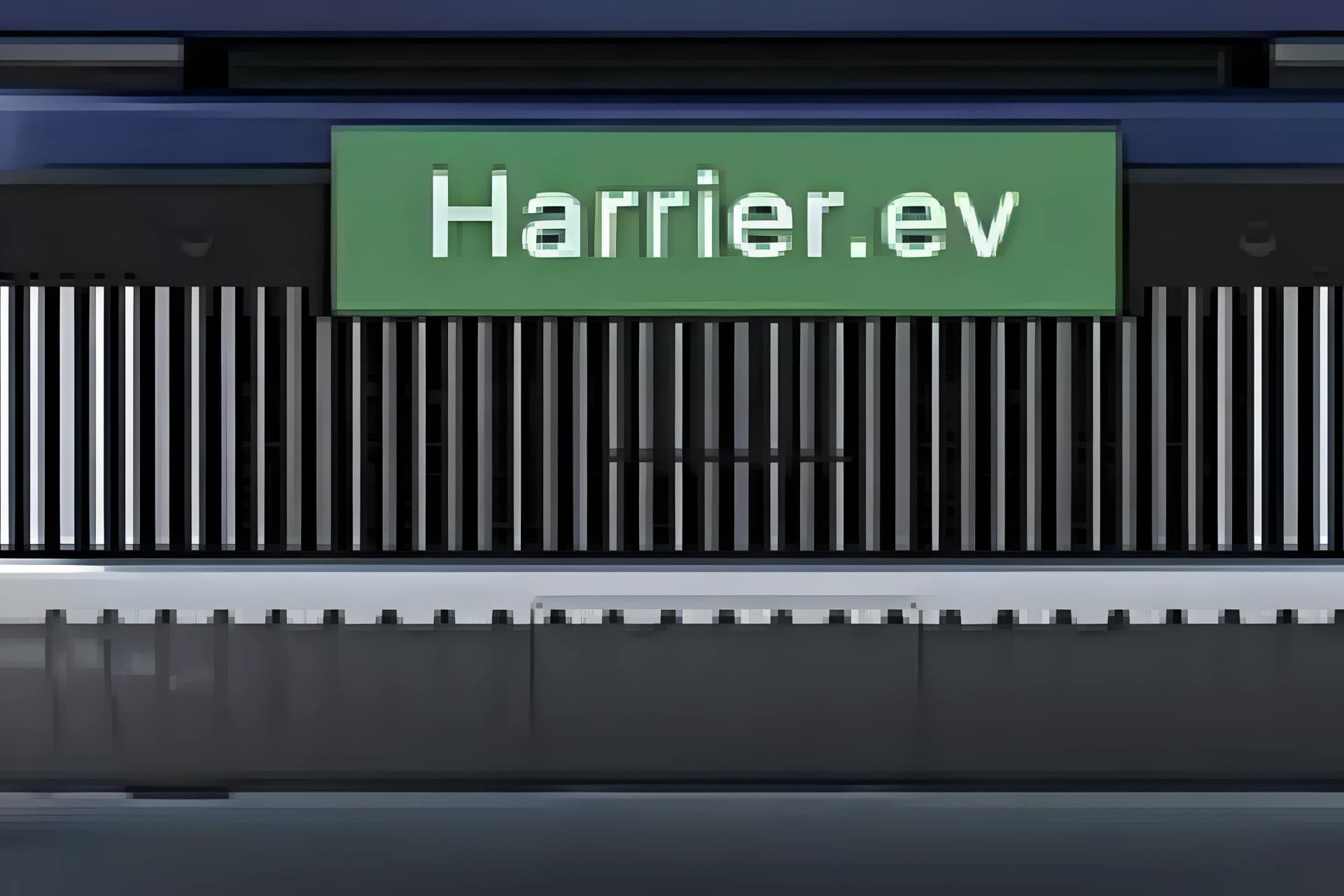 Tata Harrier EV Front Grille View