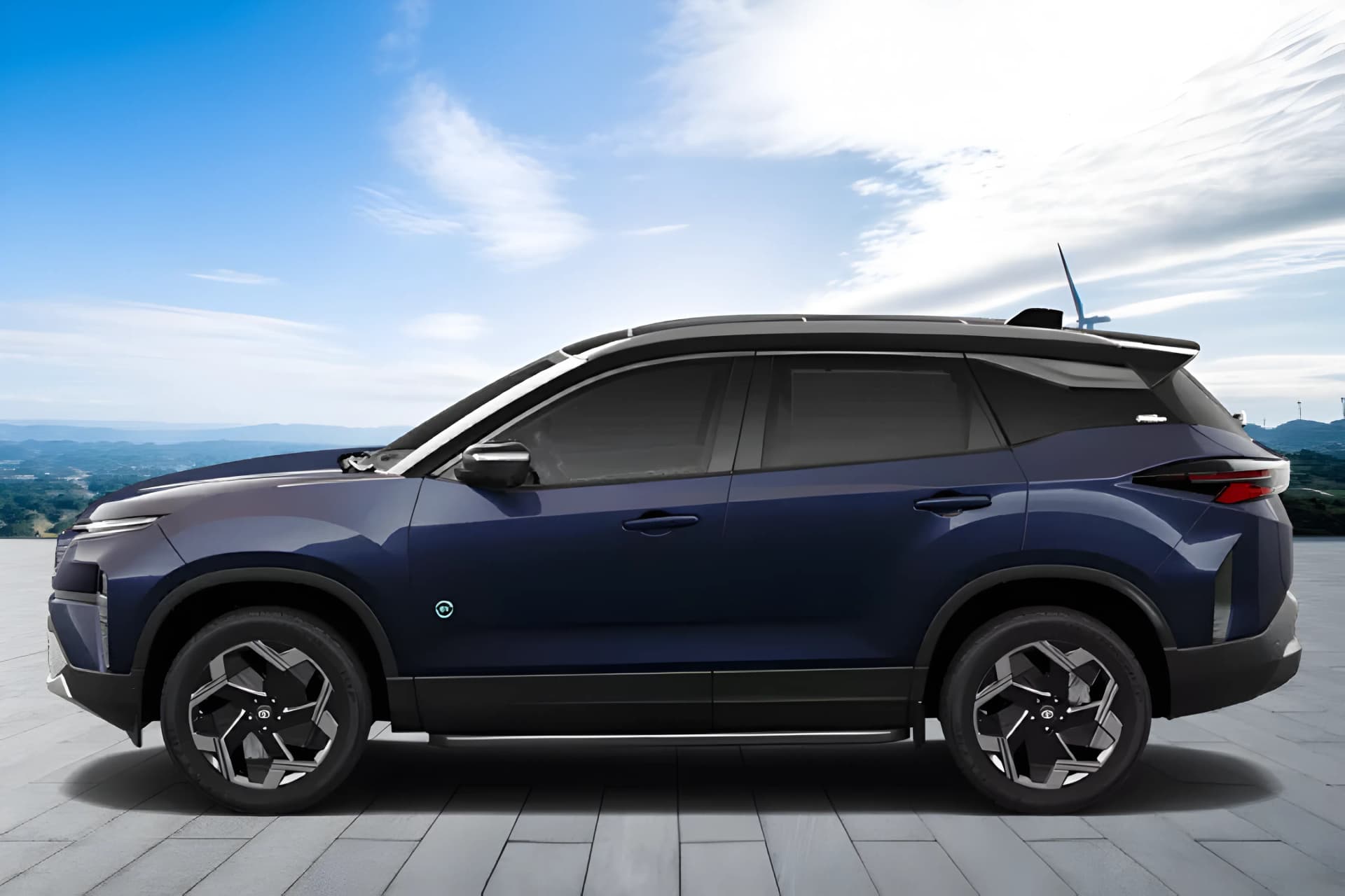 Tata Harrier EV Left Side View