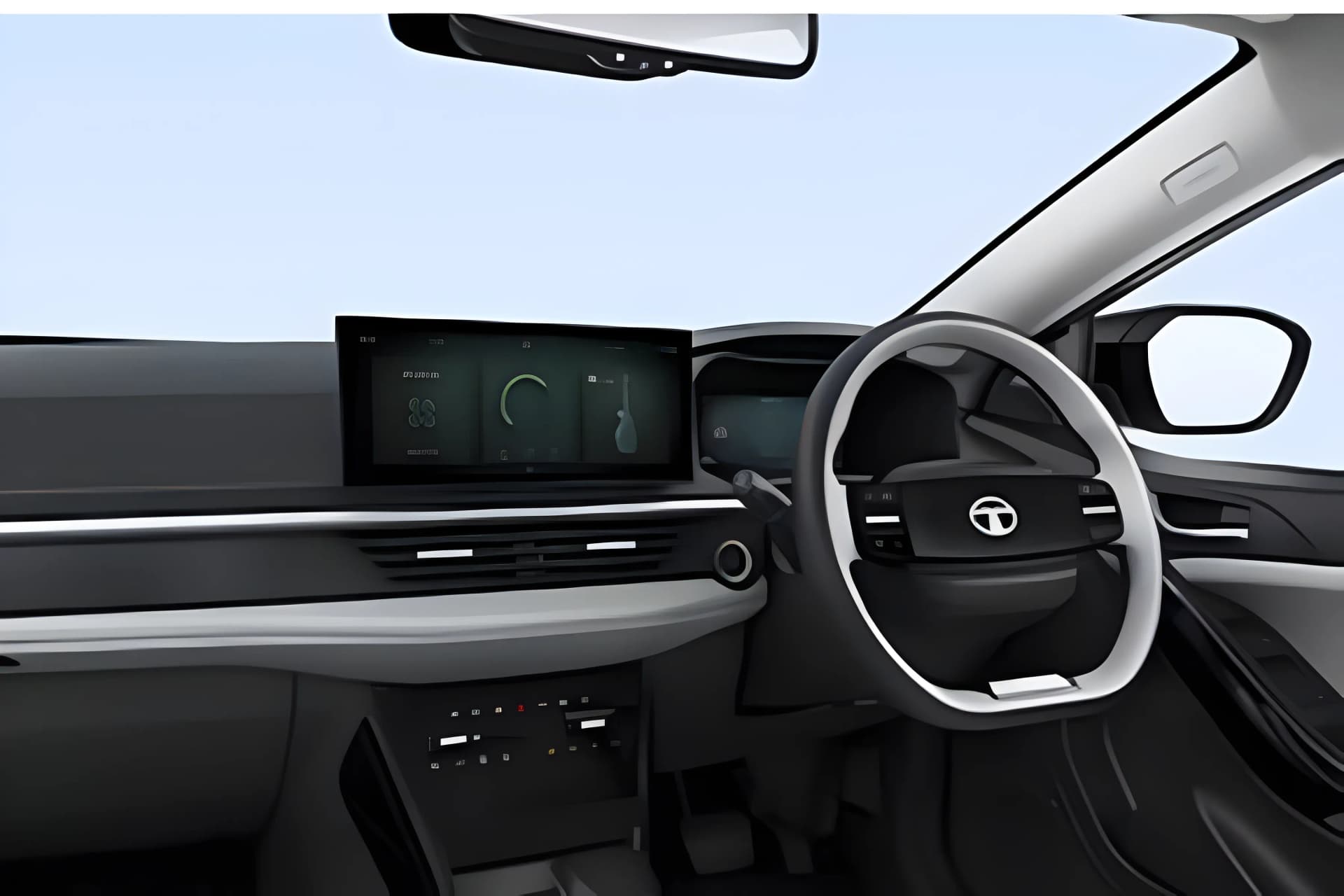 Tata Nexon EV Dashboard View