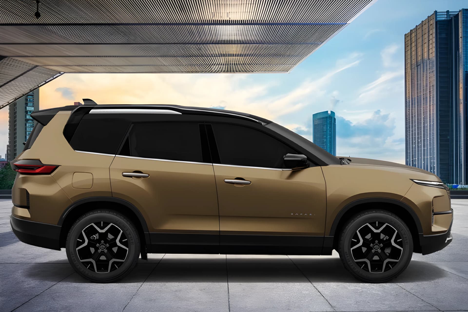 Tata Safari Right Side View