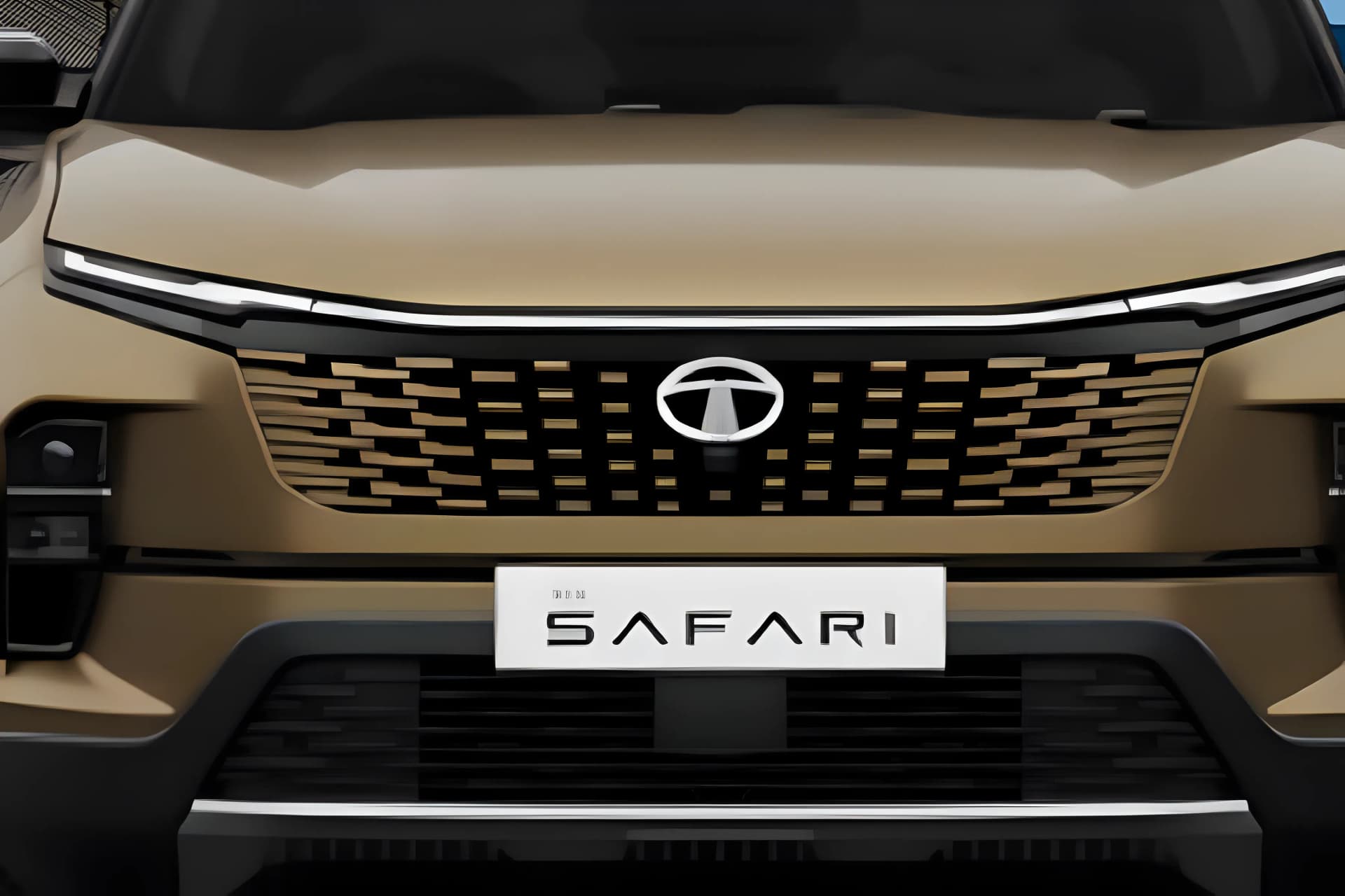 Tata Safari Front Grille View