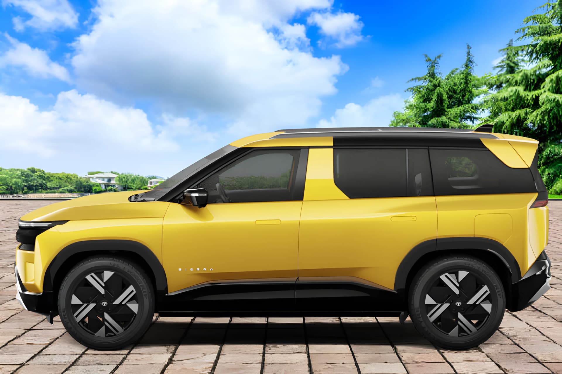 Tata Sierra Left Side View